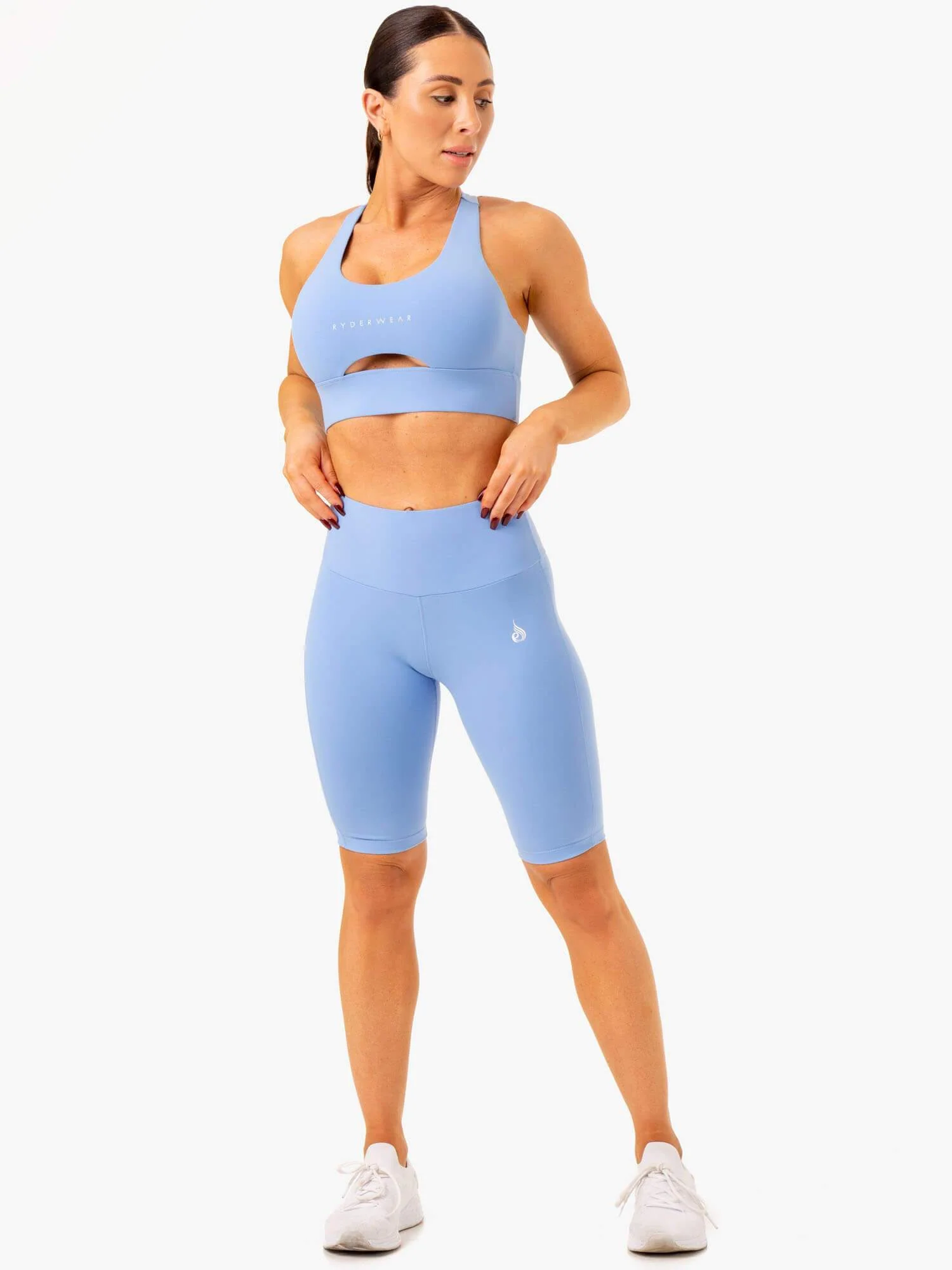 Action Bike Short - Sky Blue - Image 4