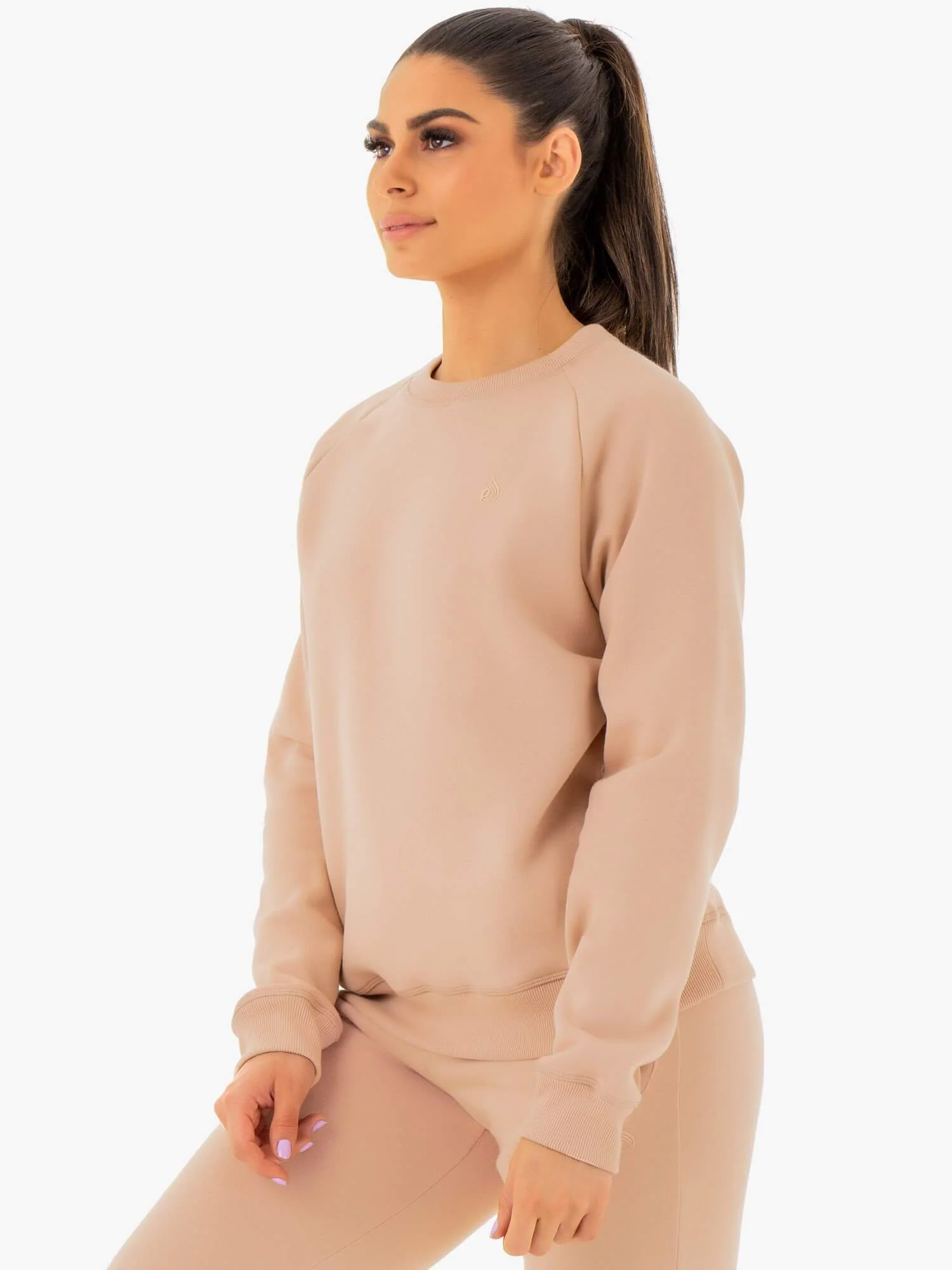 Adapt Boyfriend Sweater - Nude - Image 3