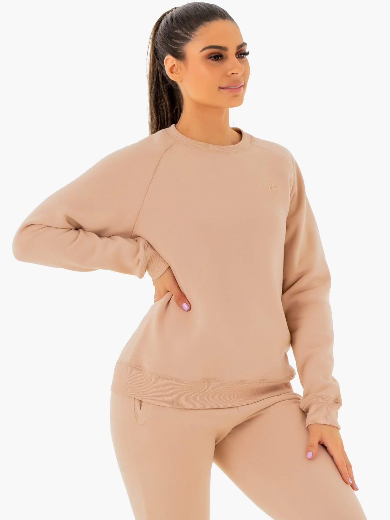 Adapt Boyfriend Sweater - Nude - Image 4