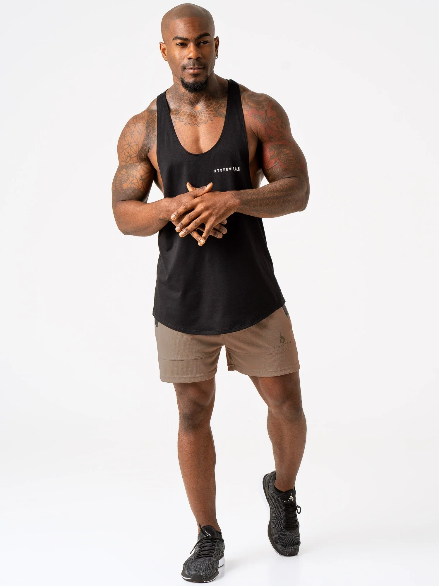 Advance Mesh Short - Taupe - Image 6