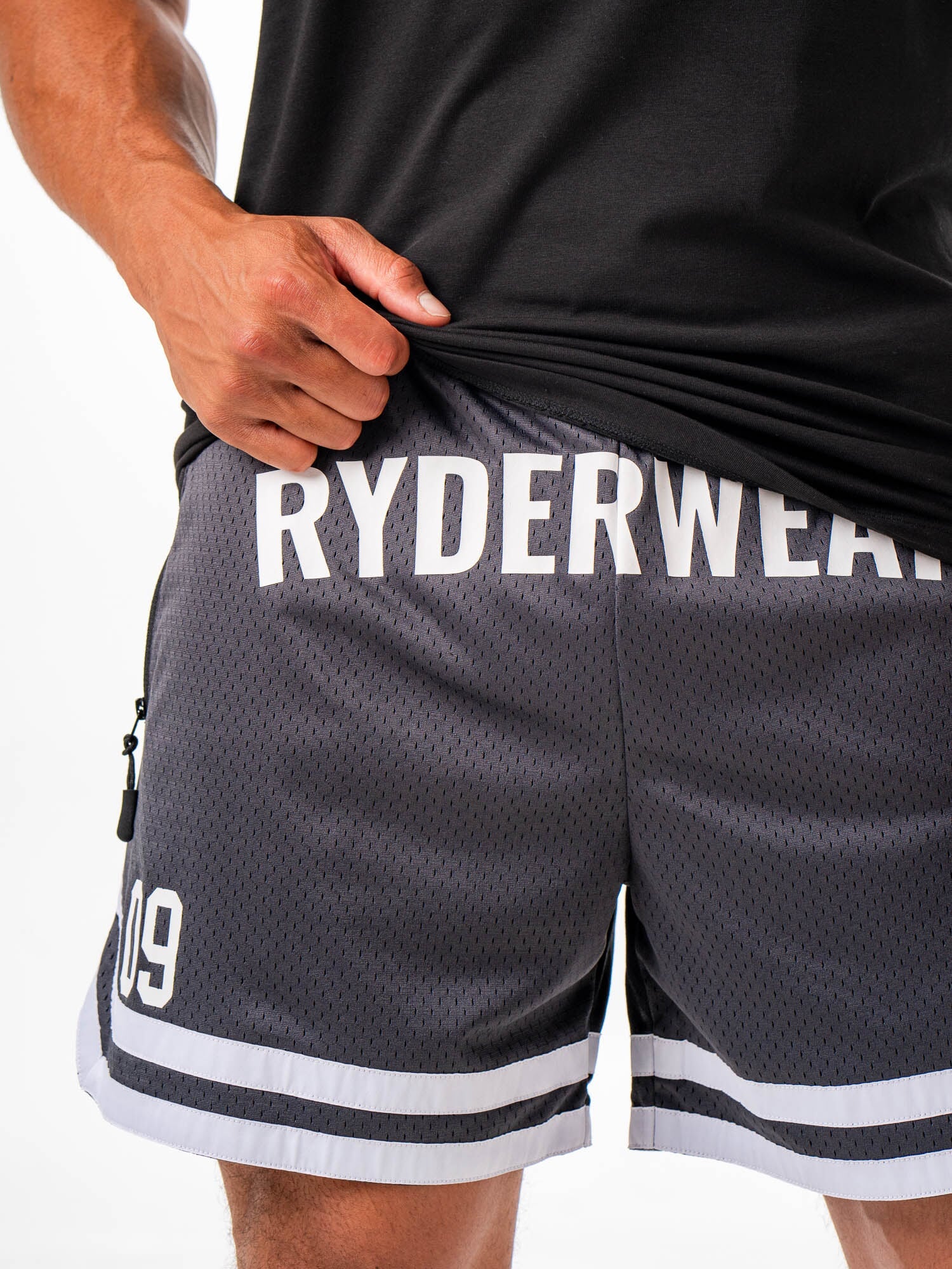 Basketball Short - Charcoal - Image 2