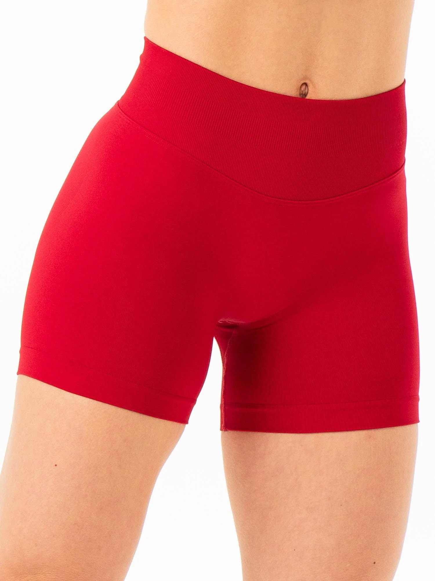 Boost Seamless Shorts - Cherry - Image 6