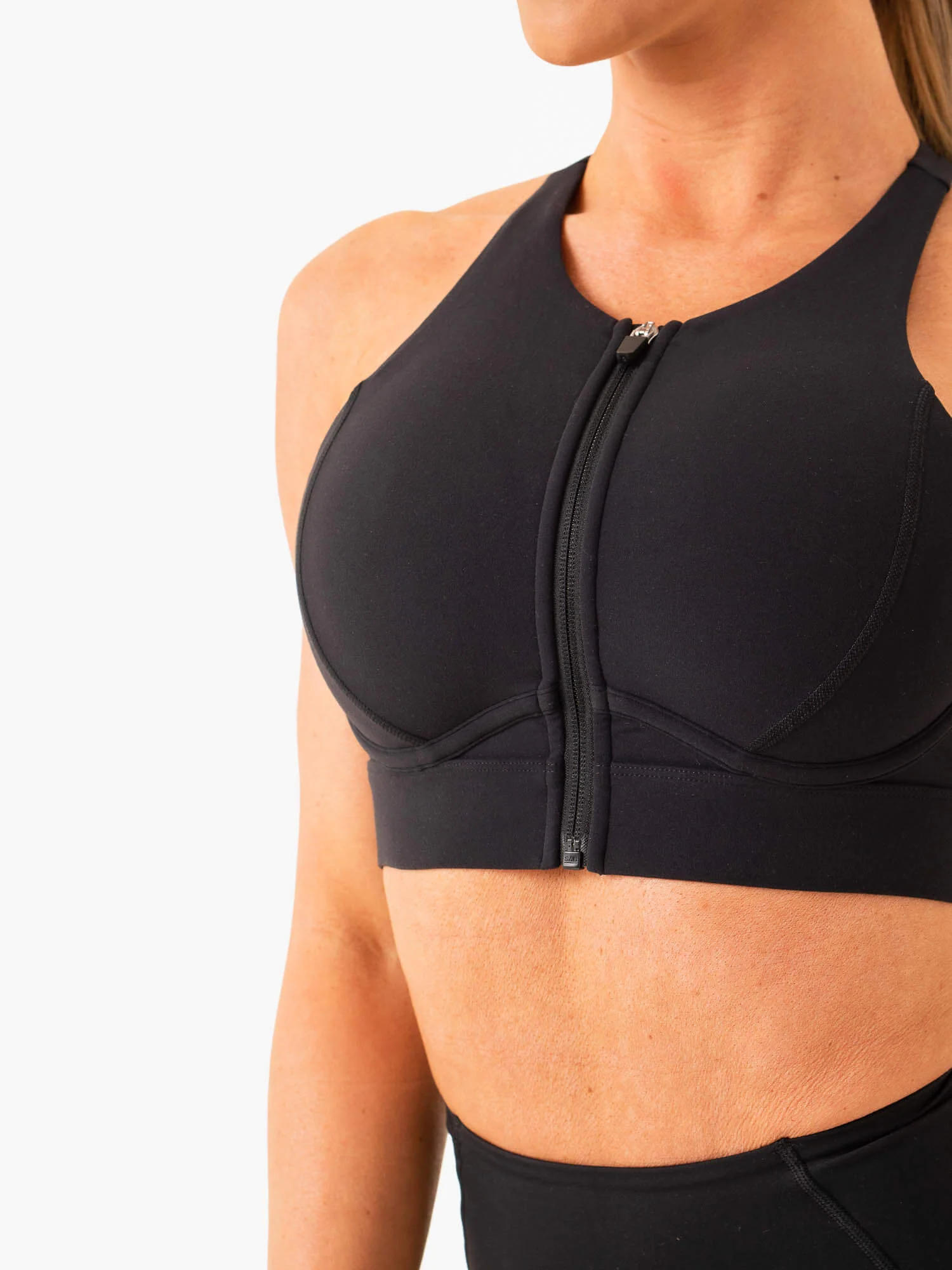 Critical High Impact Sports Bra - Black - Image 3