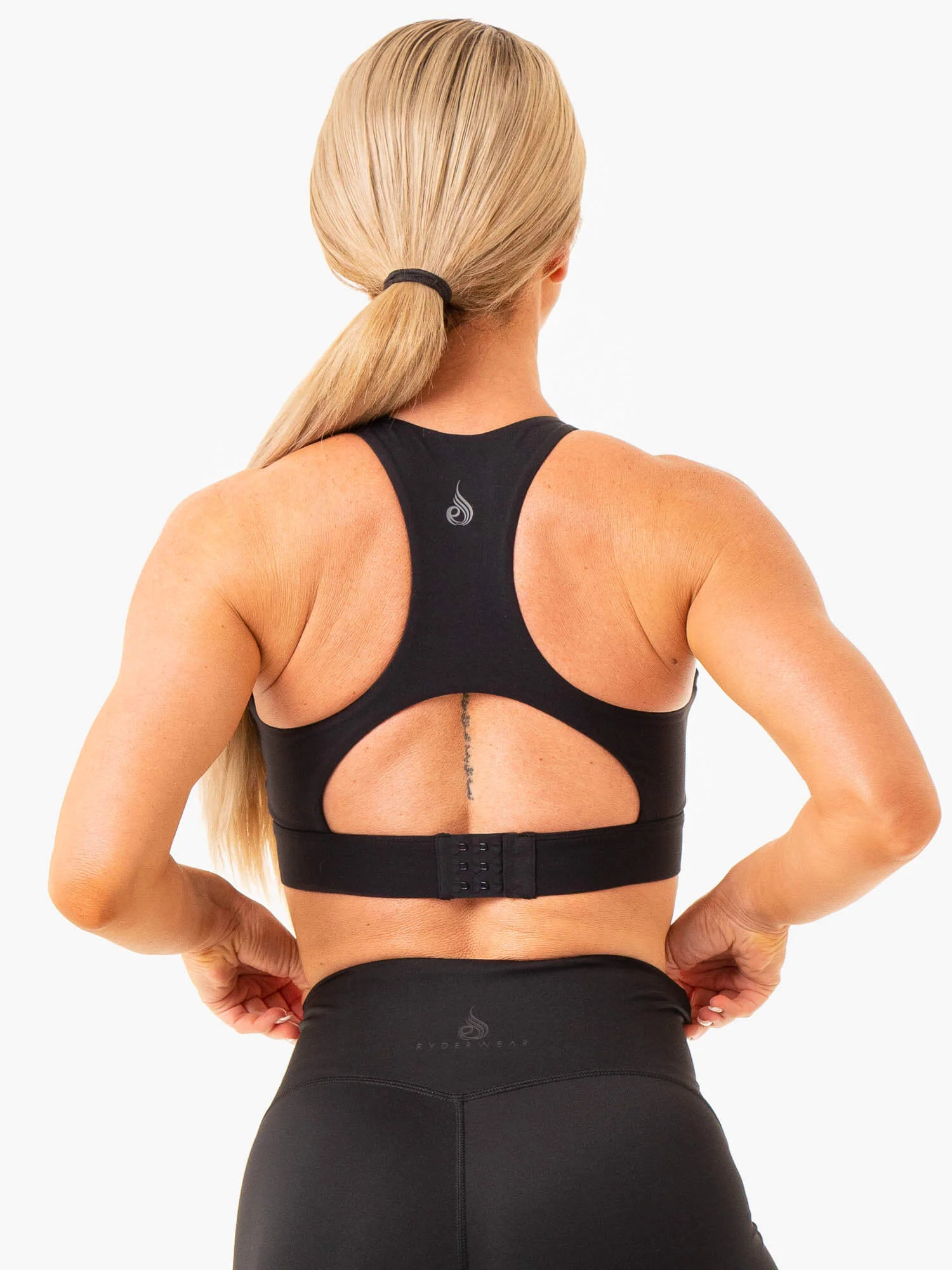 Critical High Impact Sports Bra - Black - Image 4