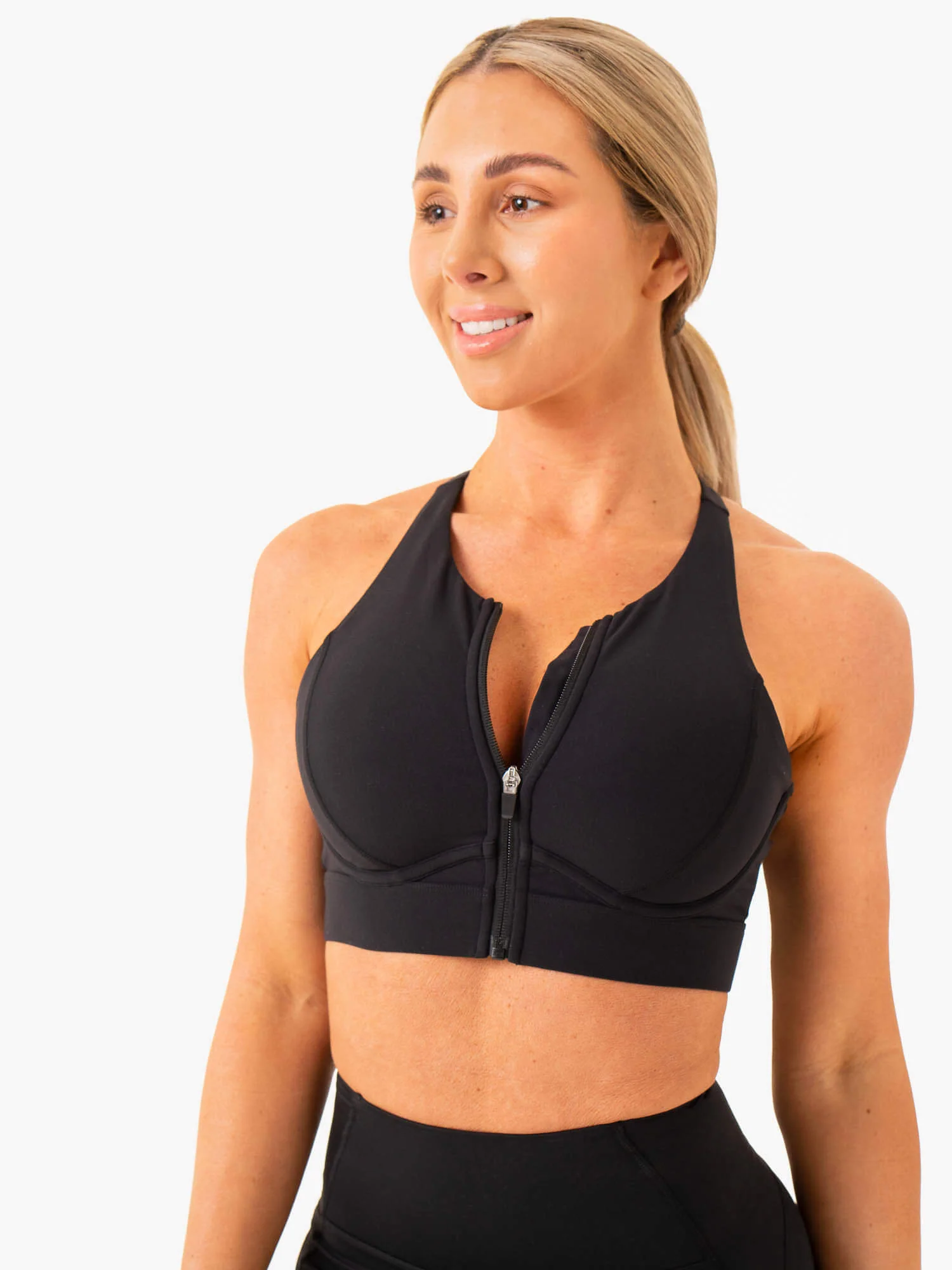 Critical High Impact Sports Bra - Black - Image 5