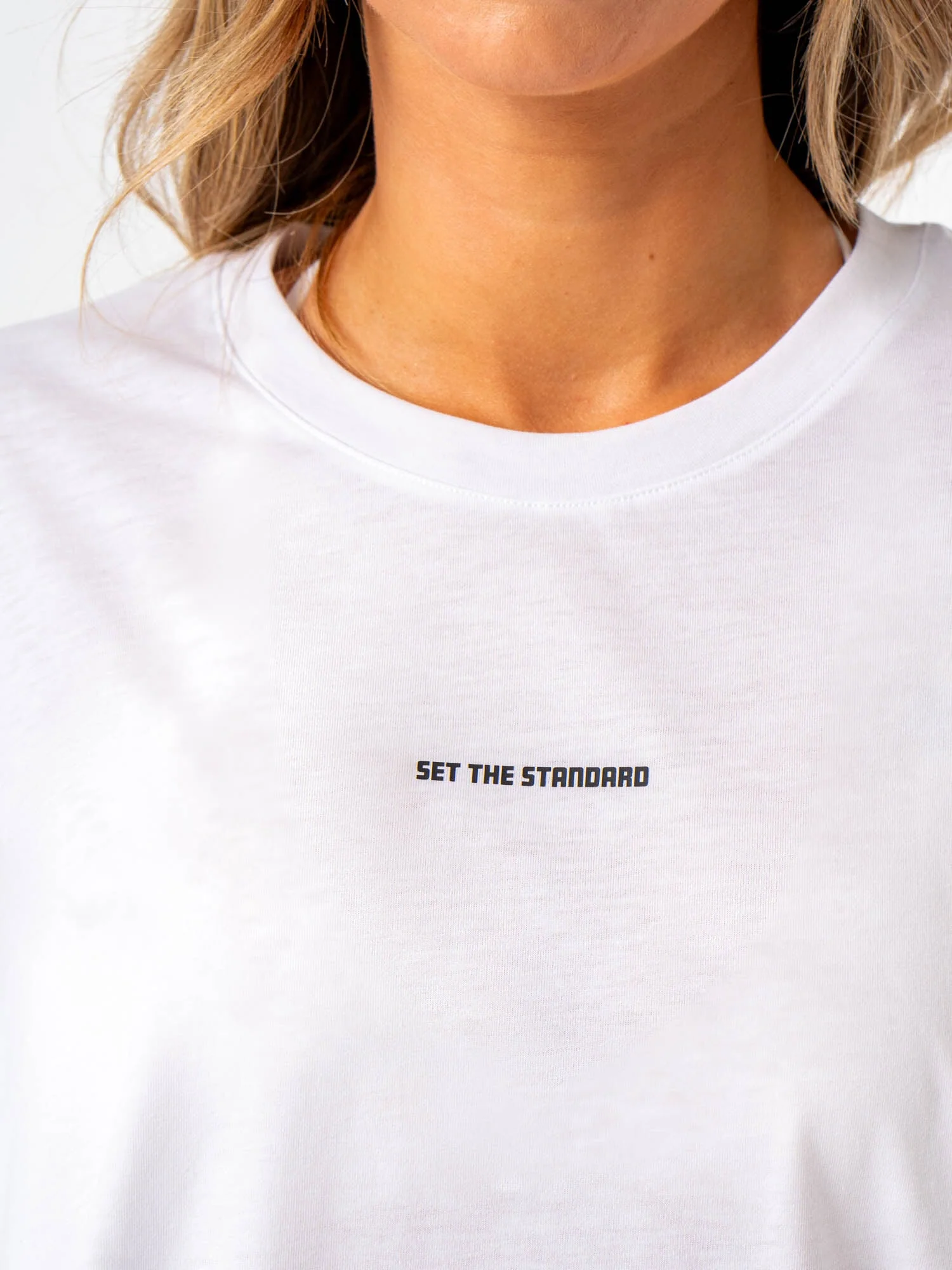 Emerge Oversized T-Shirt - White - Image 4