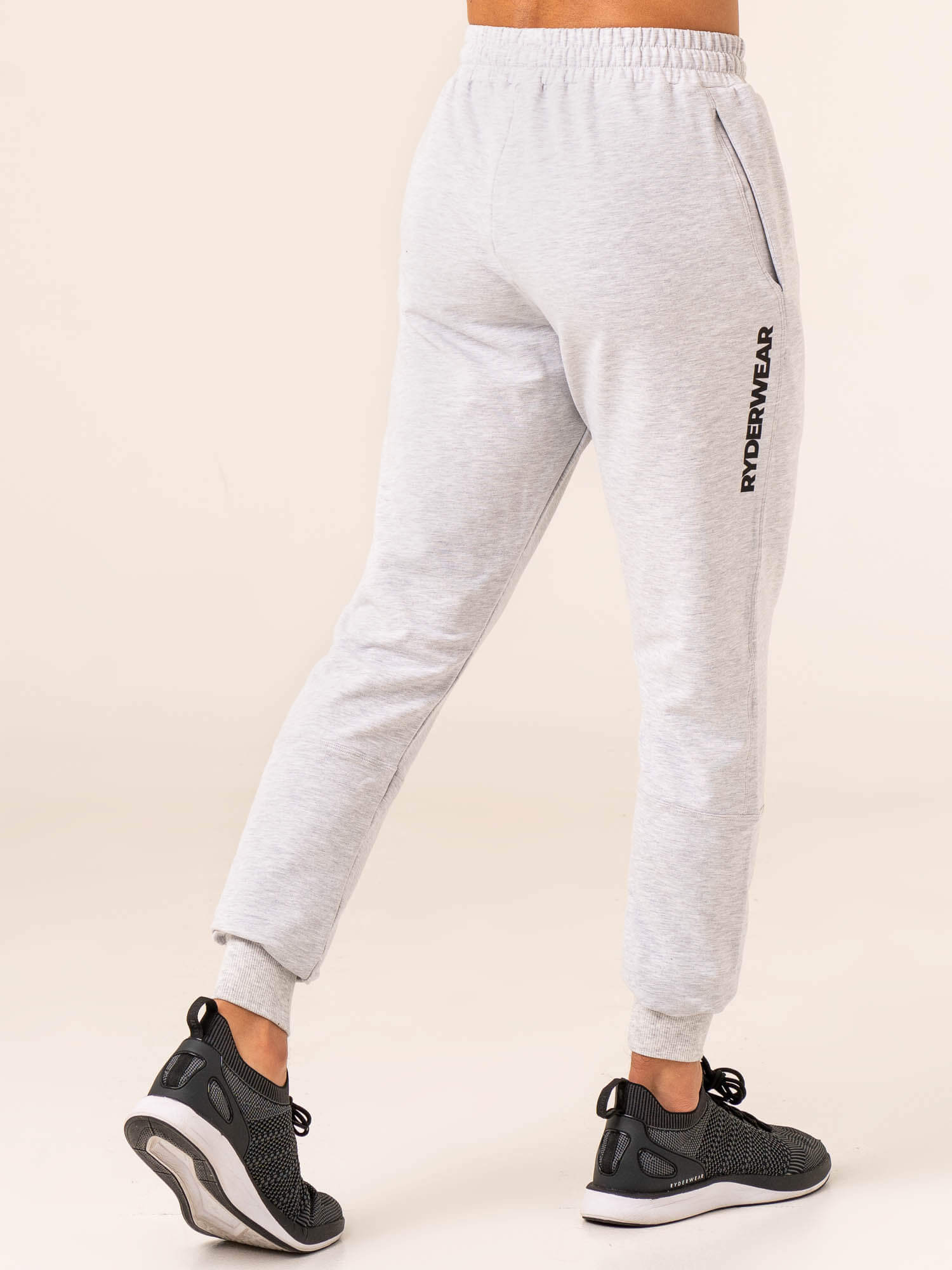 Emerge Track Pant - Snow Grey Marl - Image 2