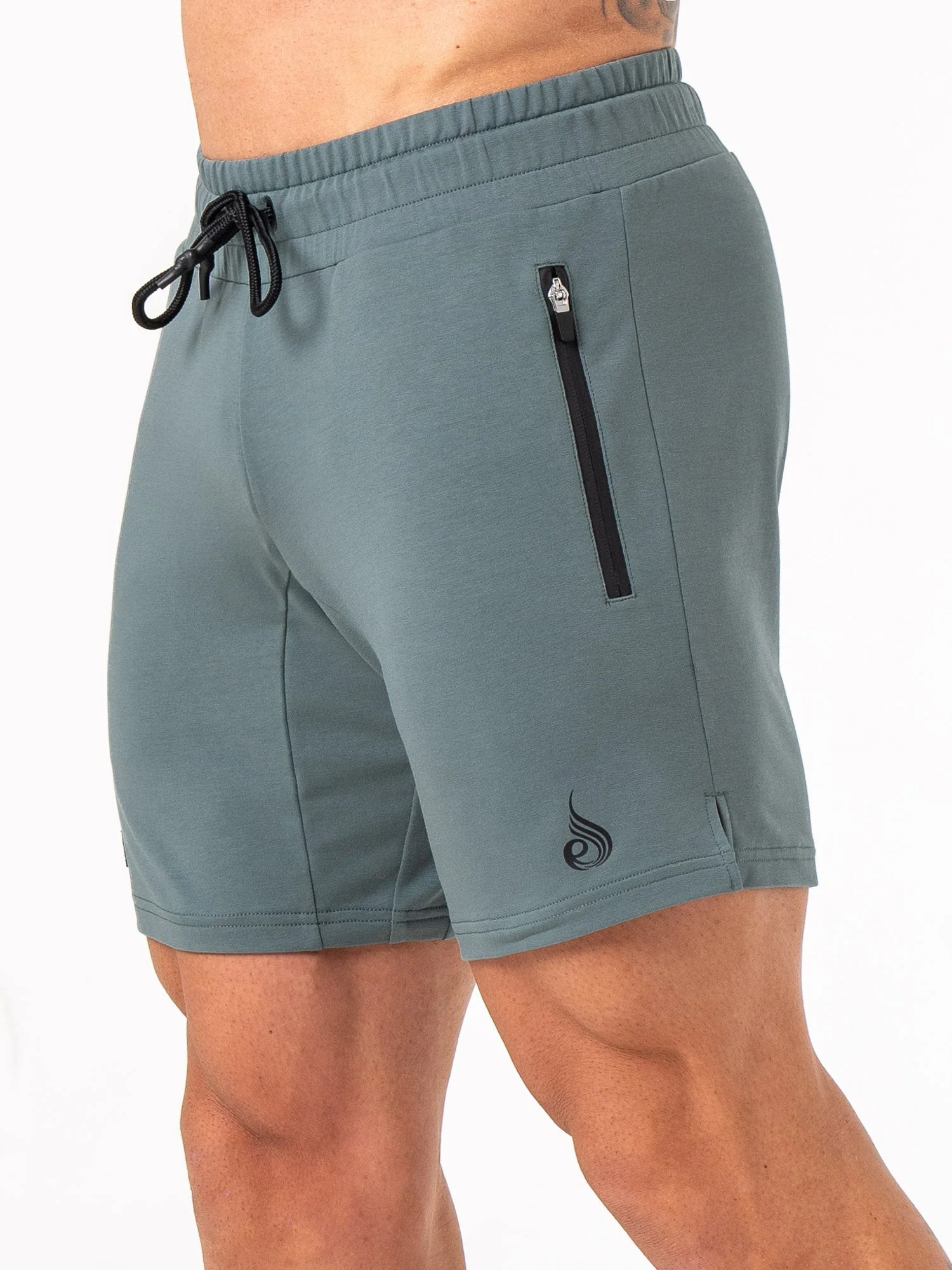 Endurance Track Shorts - Fern Green - Image 3