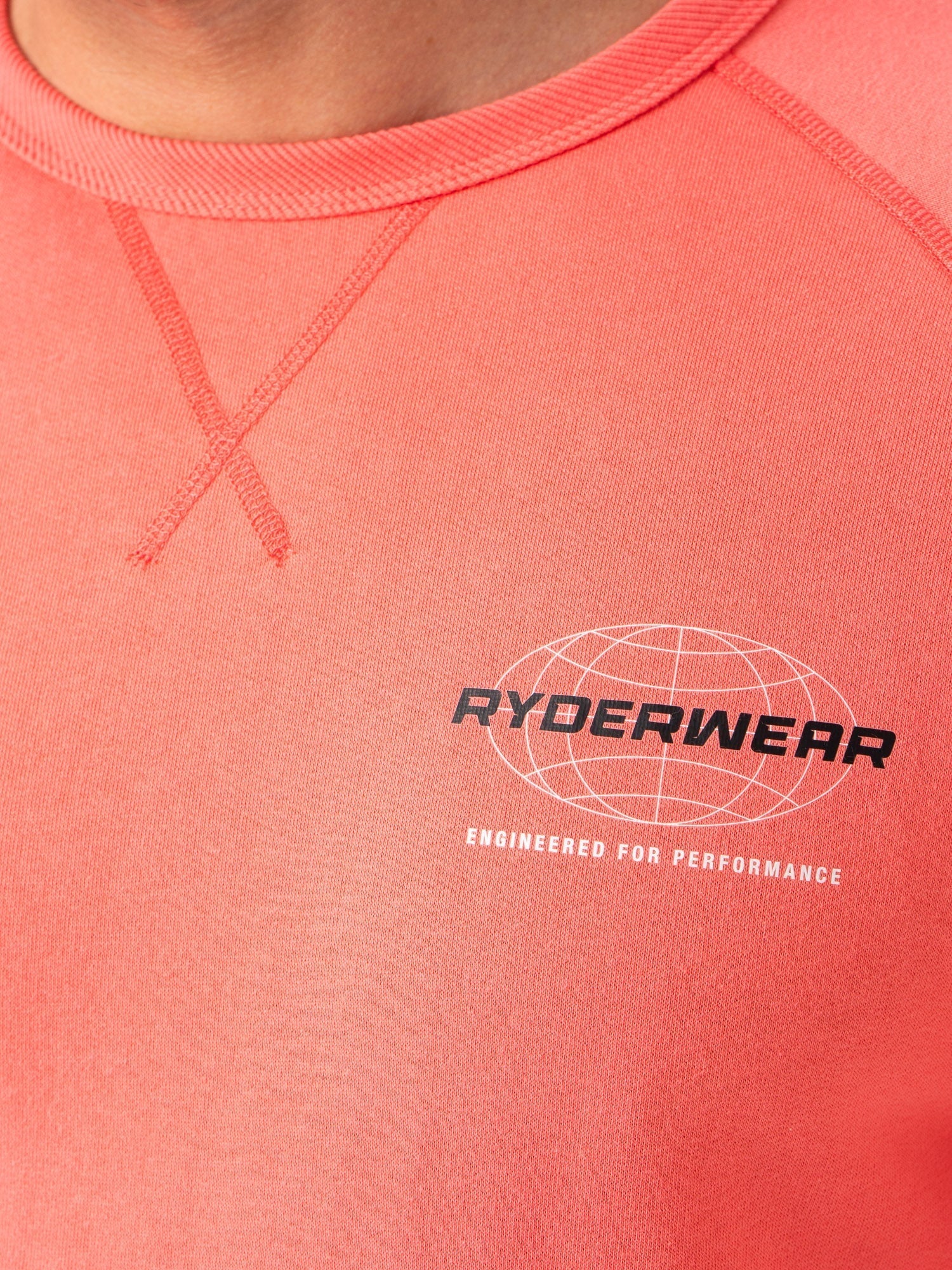 Energy Crew Neck - Coral - Image 4