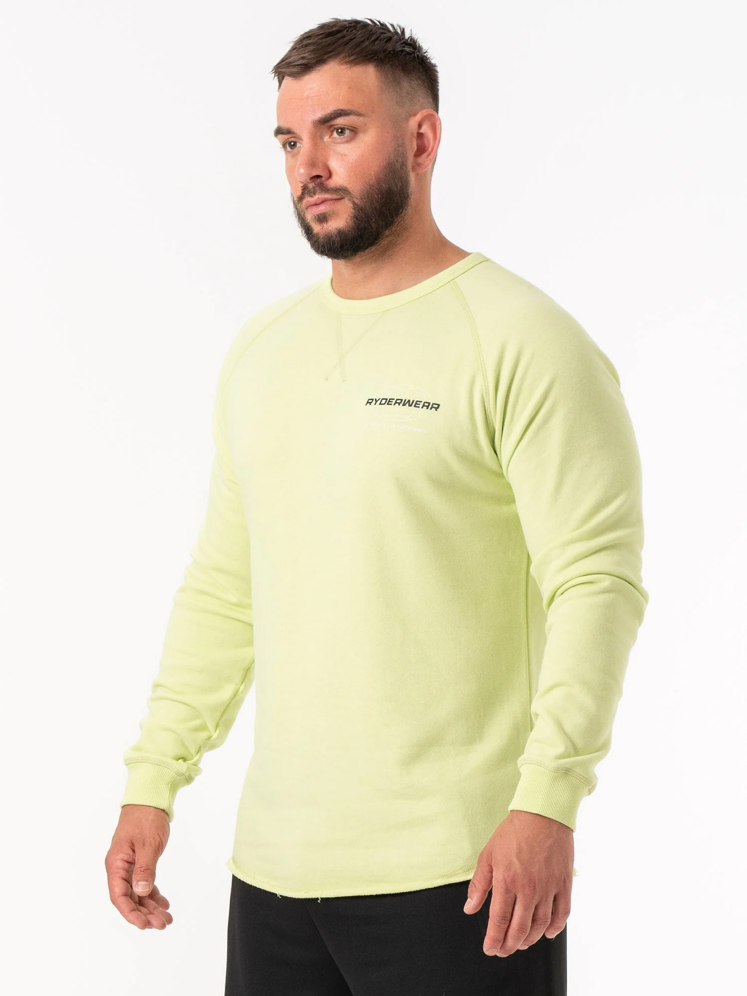 Energy Crew Neck - Lime - Image 4