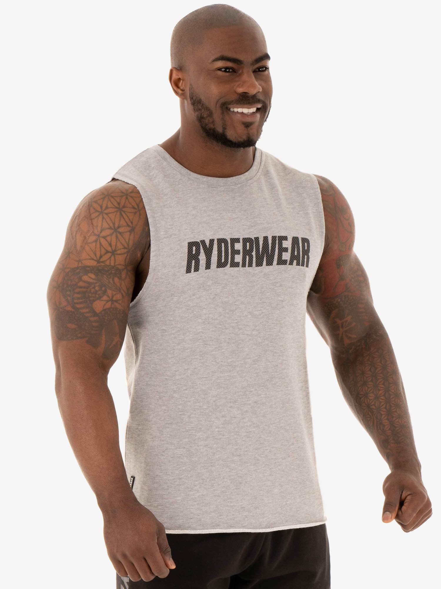 Flex Fleece Tank - Grey Marl - Image 4