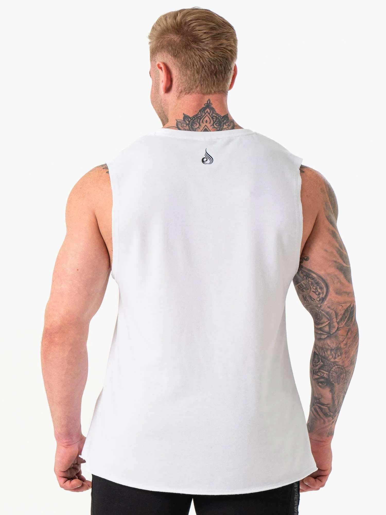 Flex Fleece Tank - White - Image 2
