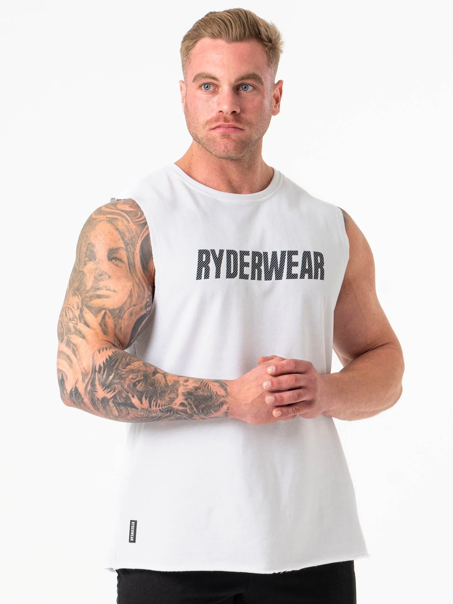 Flex Fleece Tank - White - Image 5