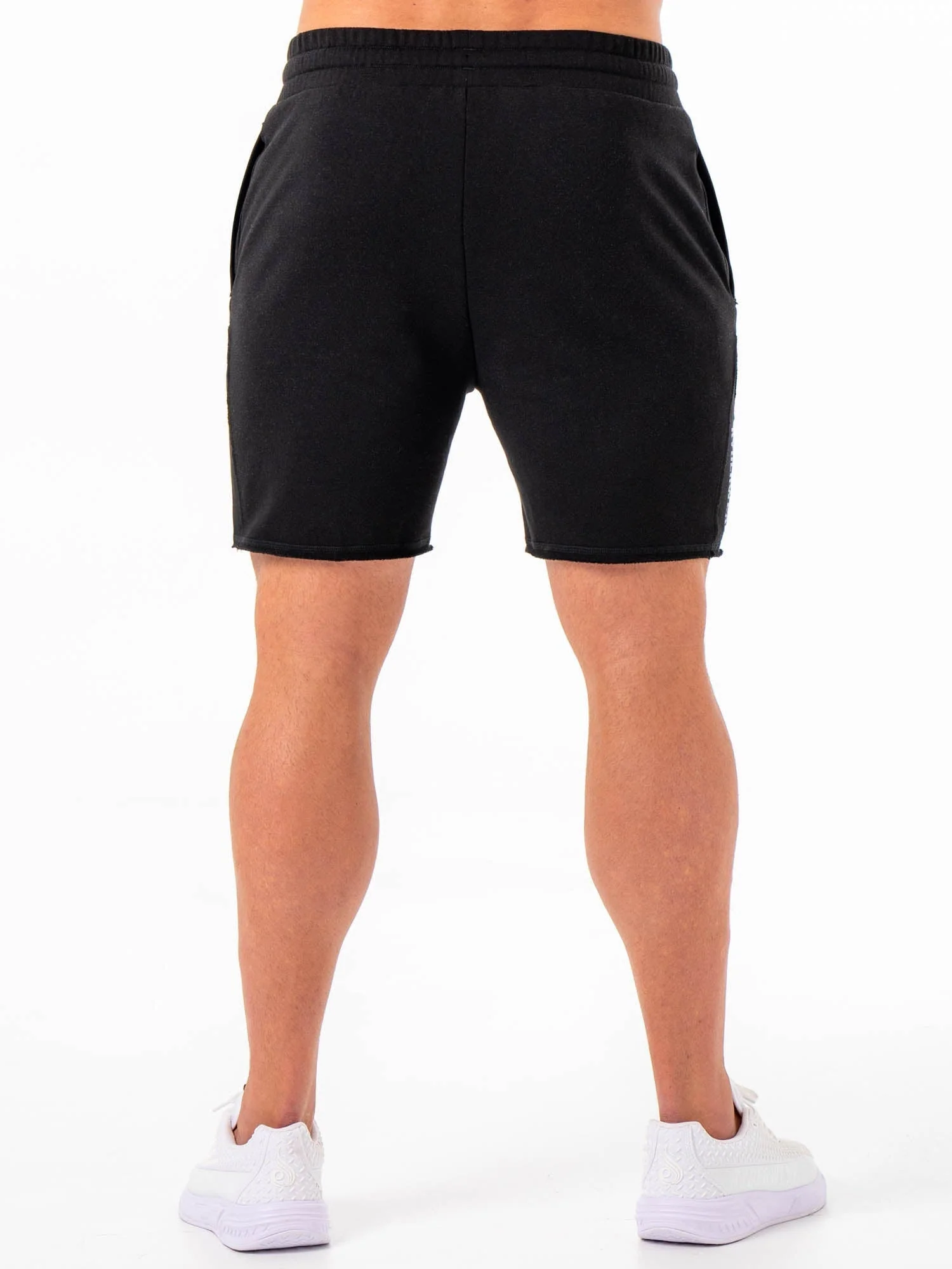 Force 6" Track Shorts - Black - Image 3