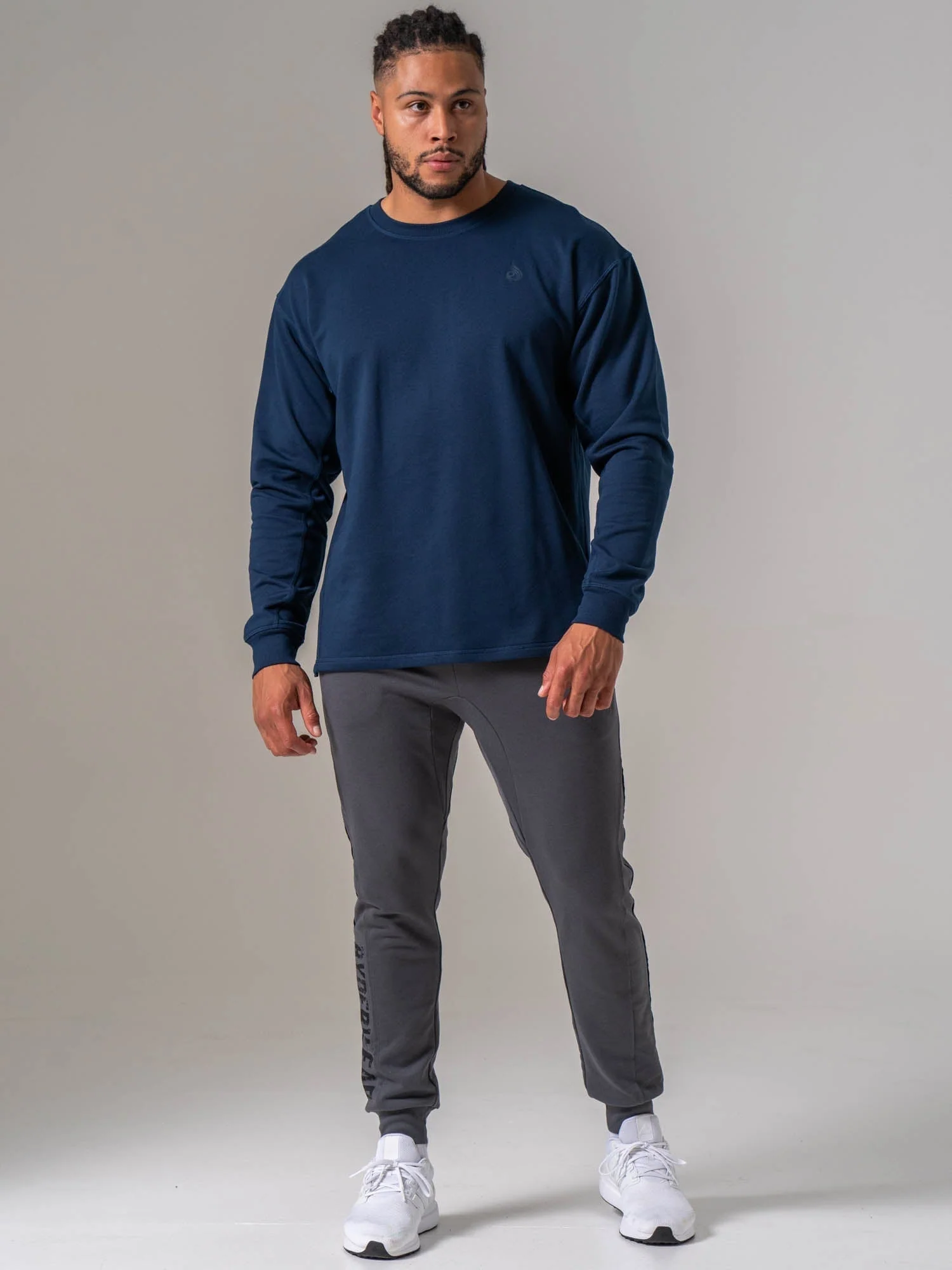 Force Crew Neck - Navy - Image 6