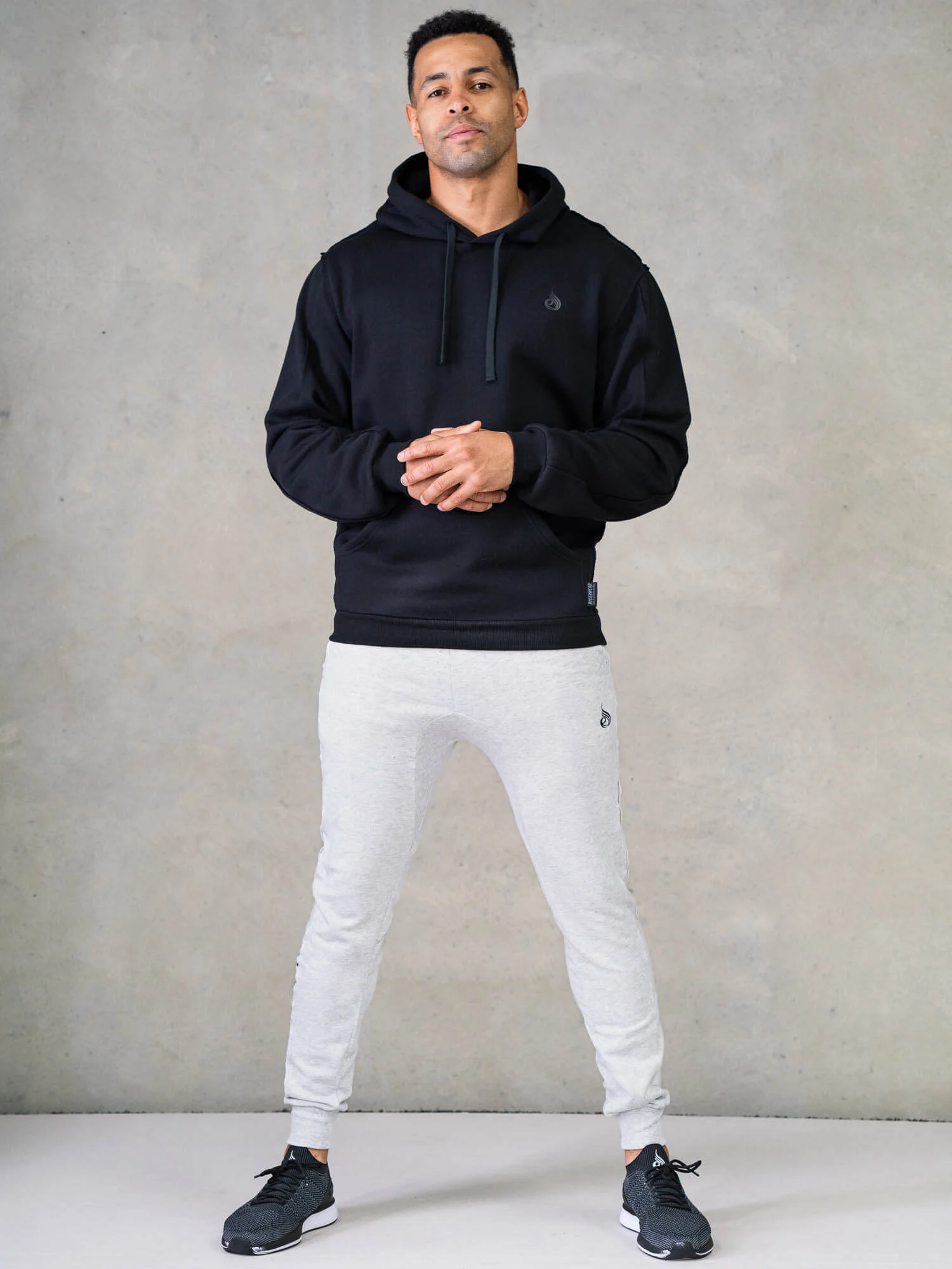 Force Track Pant - Chalk Grey Marl - Image 6