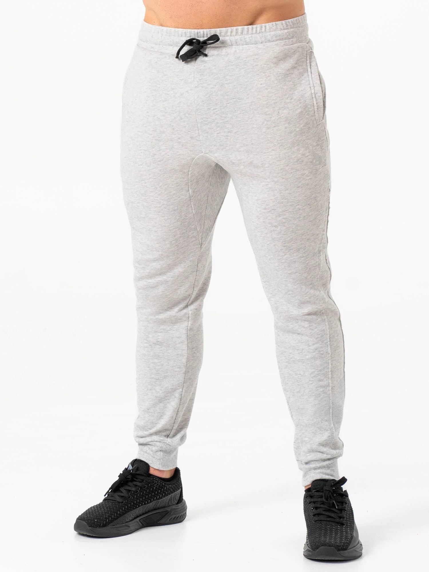 Force Track Pants - Chalk Grey Marl - Image 4