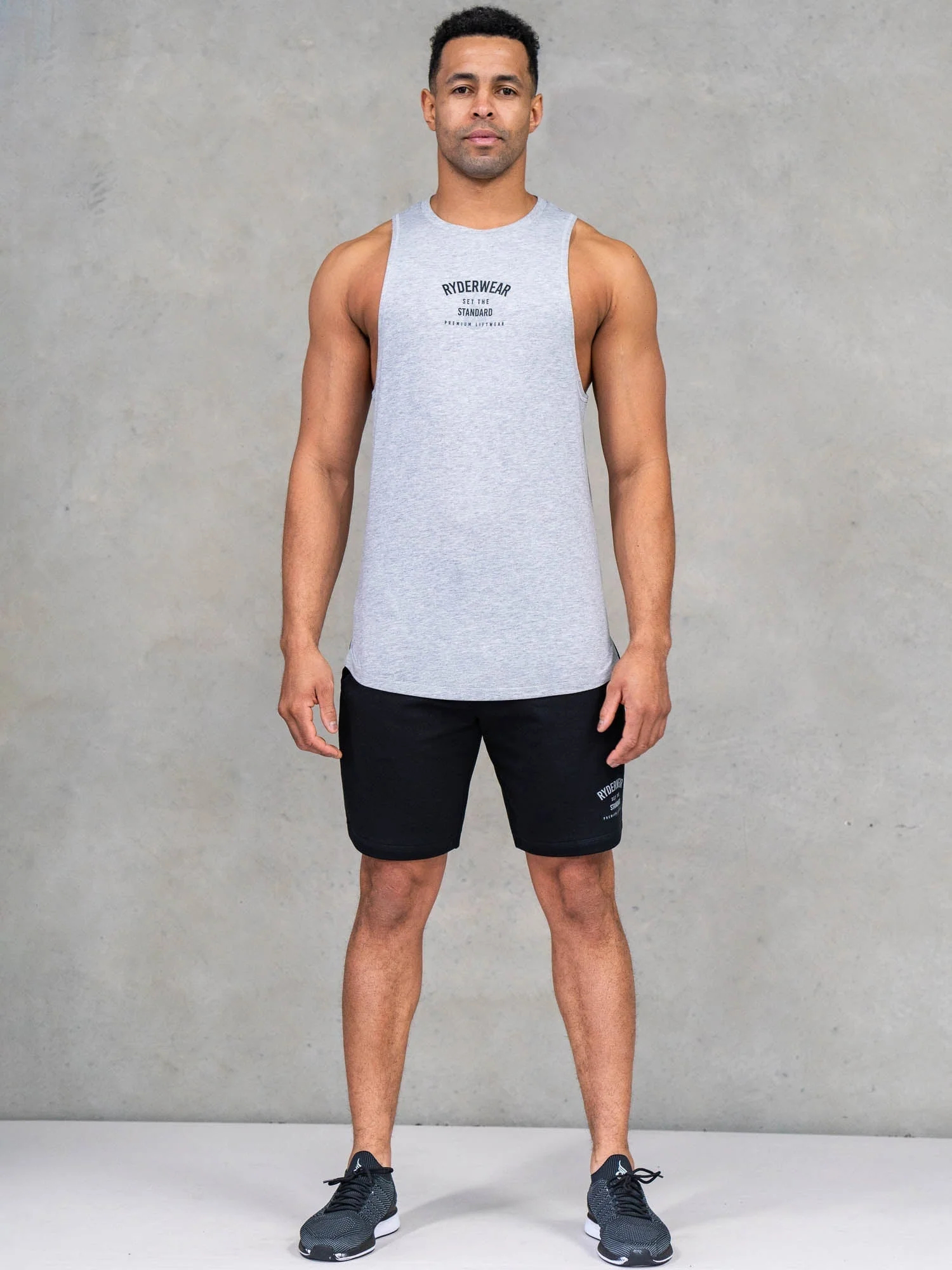 Legacy Drop Armhole Tank - Grey Marl - Image 5