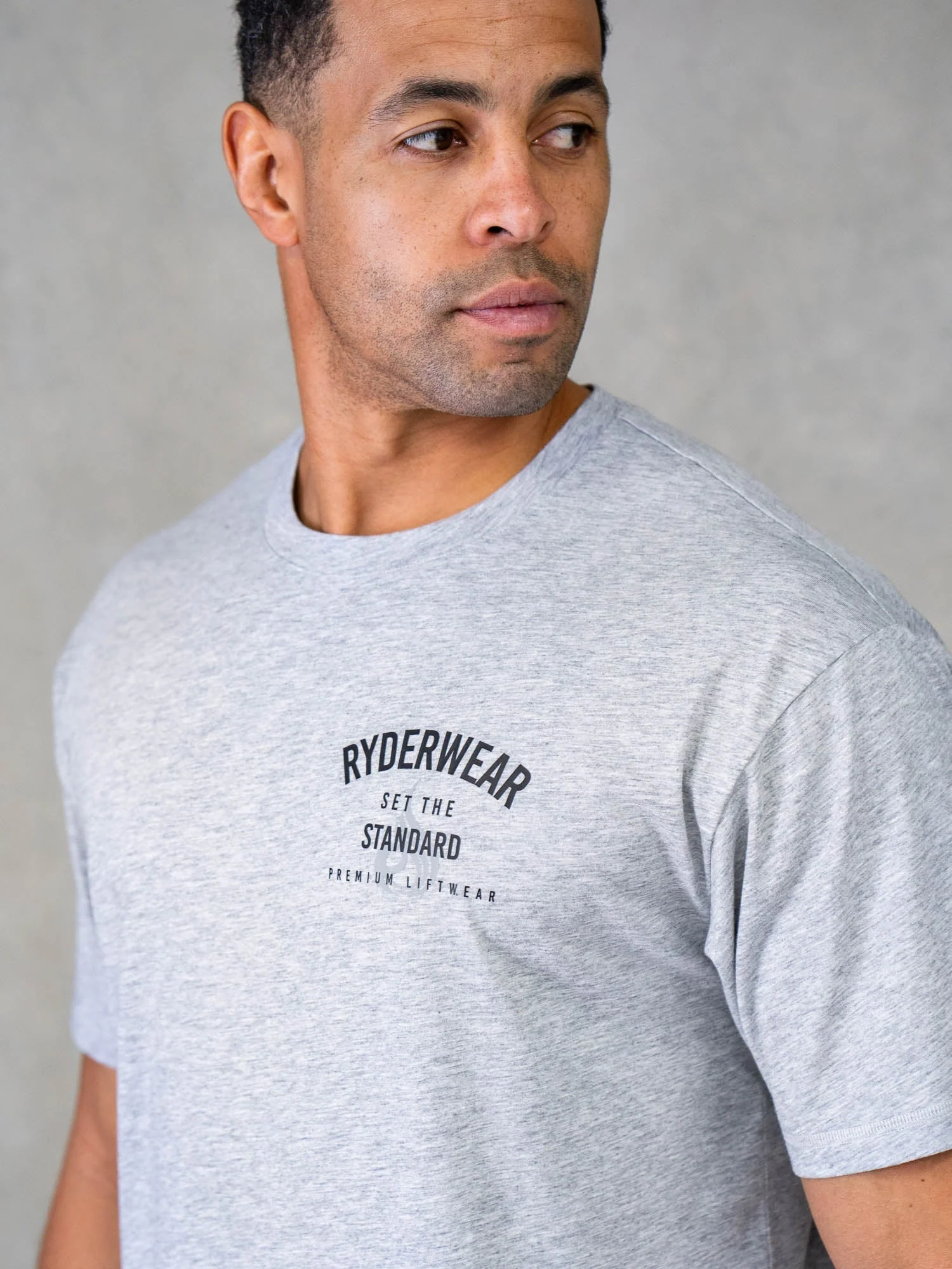 Legacy T-Shirt - Grey Marl - Image 5