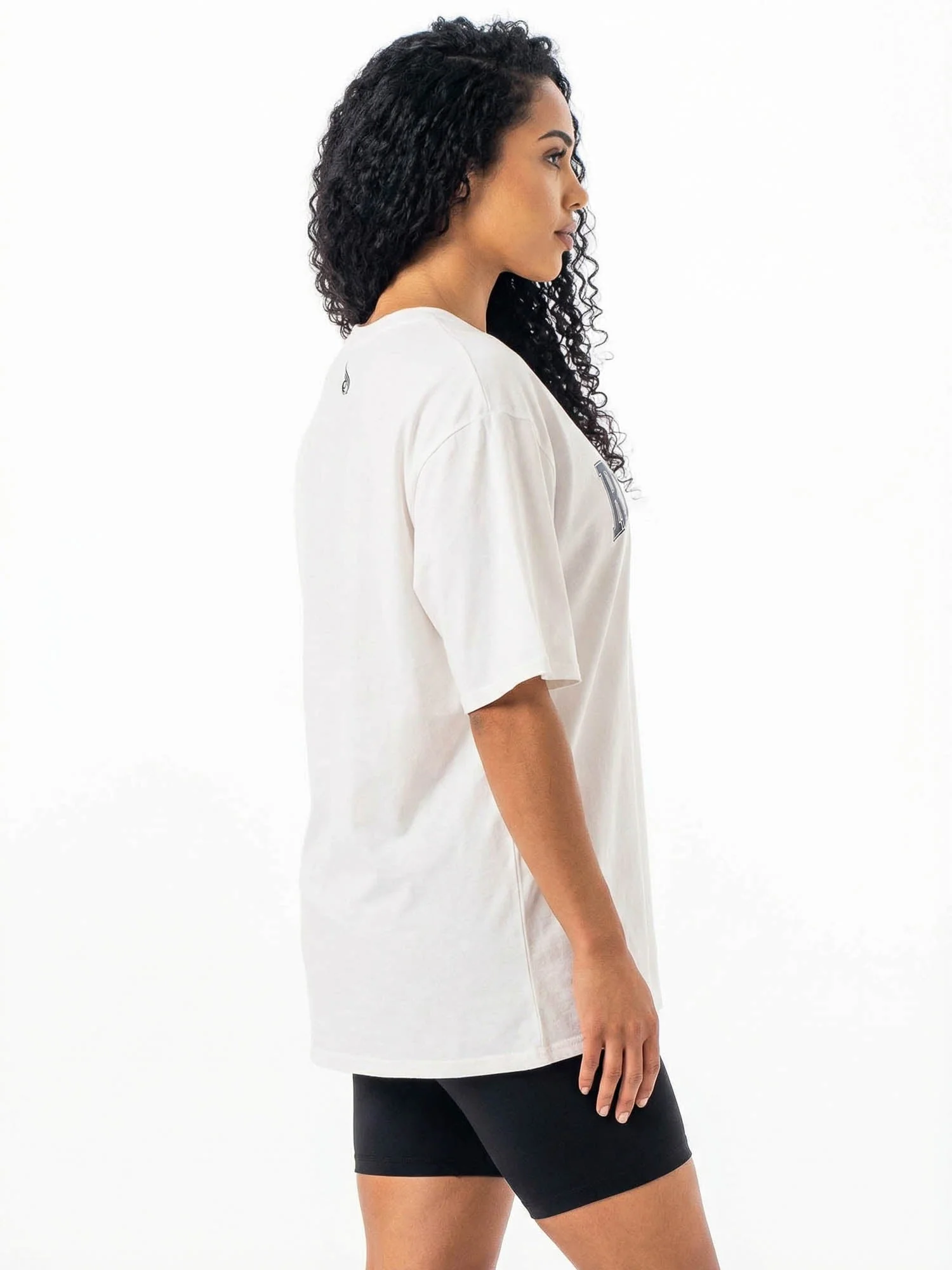 Lifting Oversized Tshirt - White - Image 4