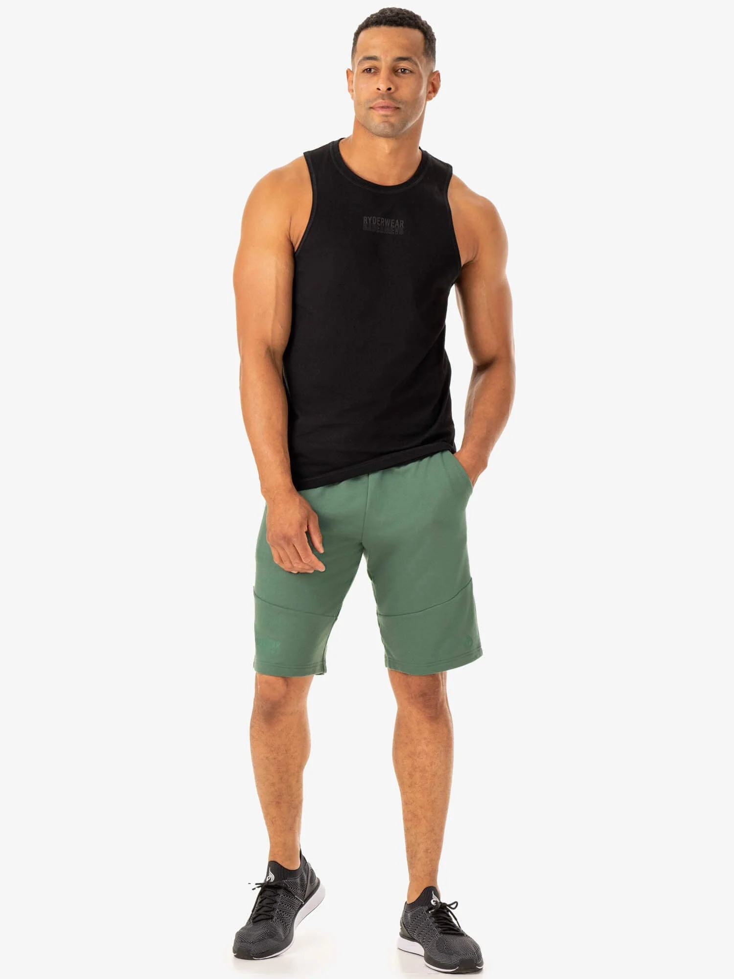 Limitless Track Short - Forest Green - Image 4