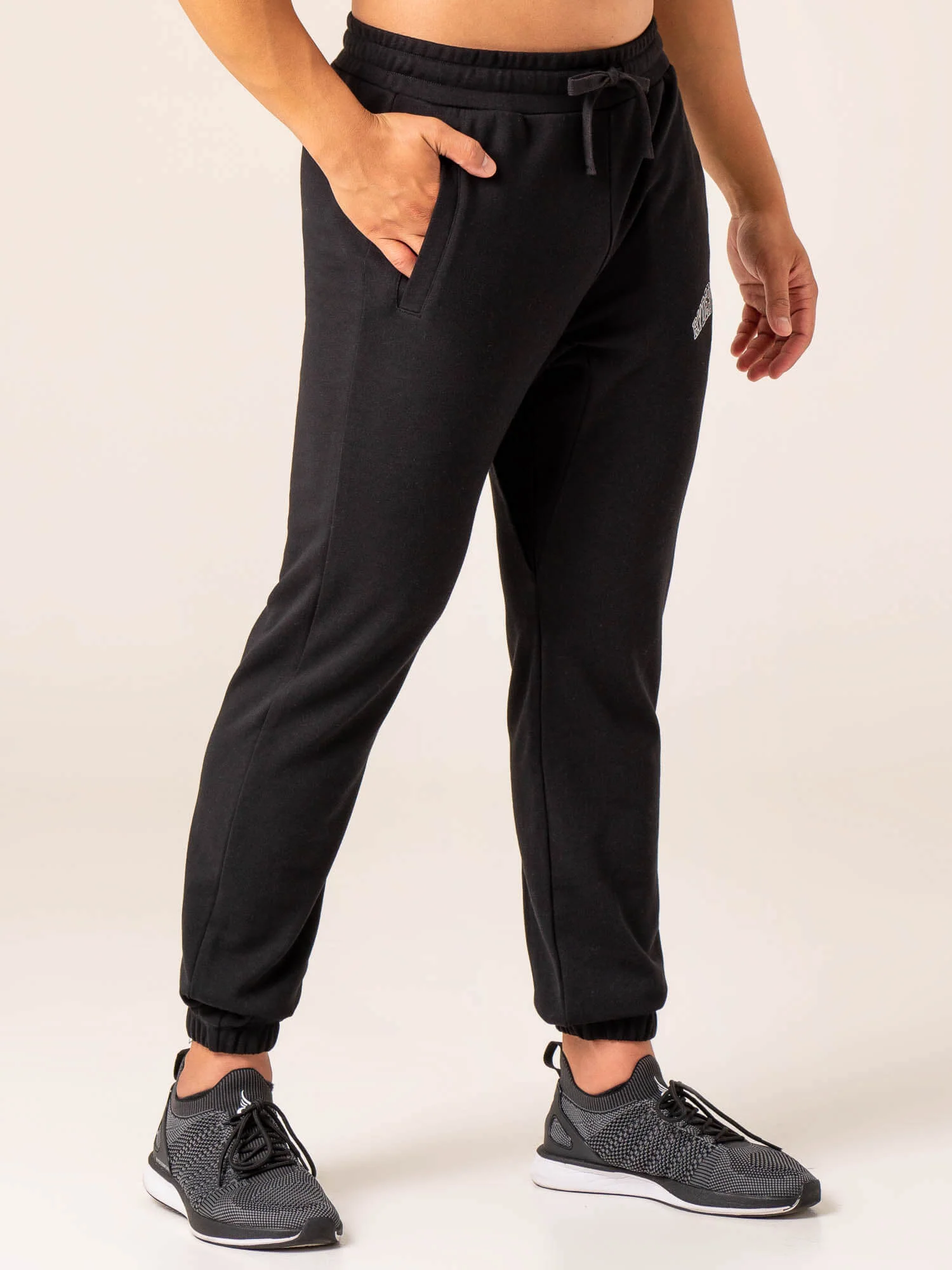 Men's Collegiate Track Pant - Black - Image 2
