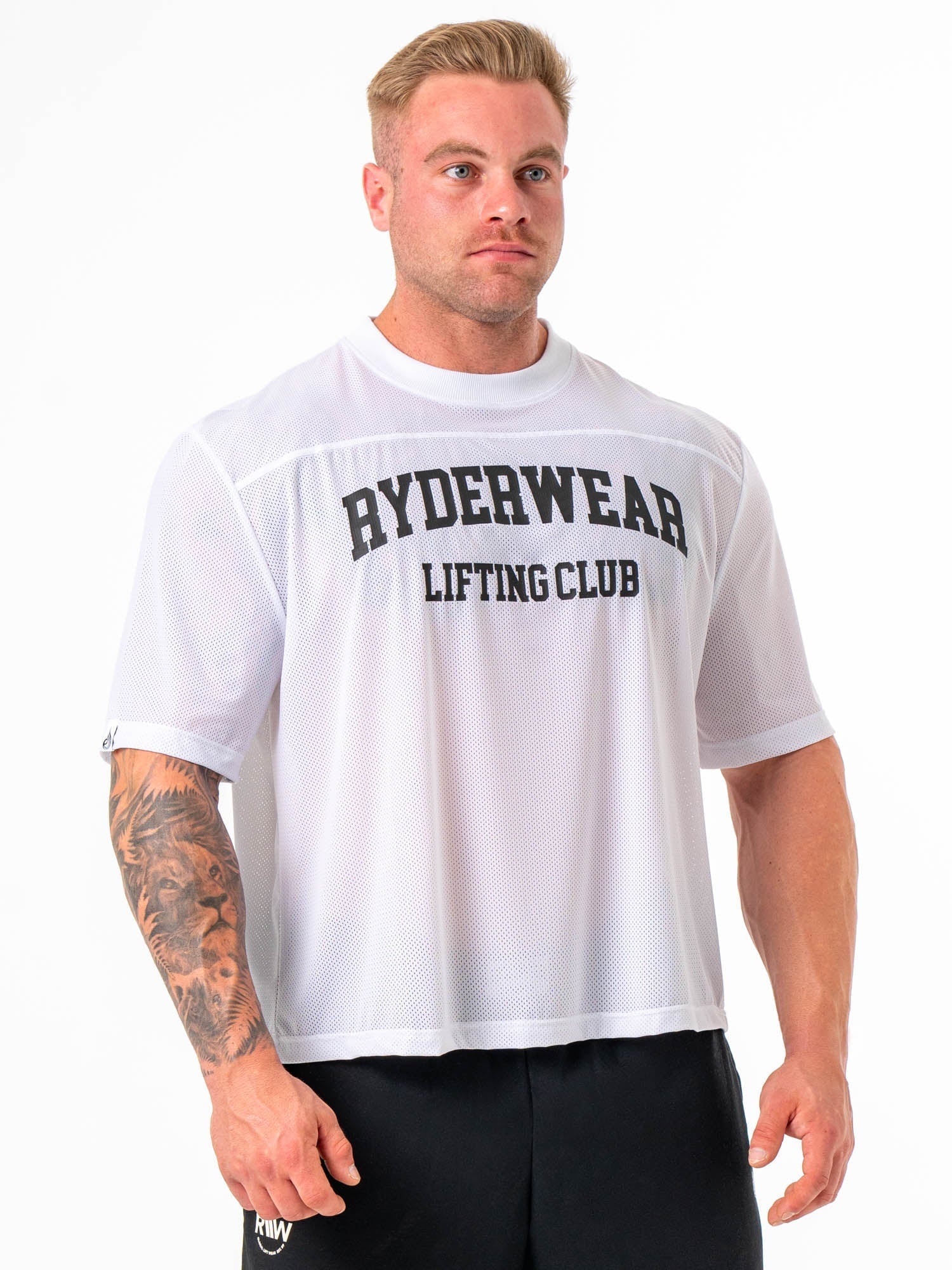 Mesh Flex T-Shirt - White - Image 4