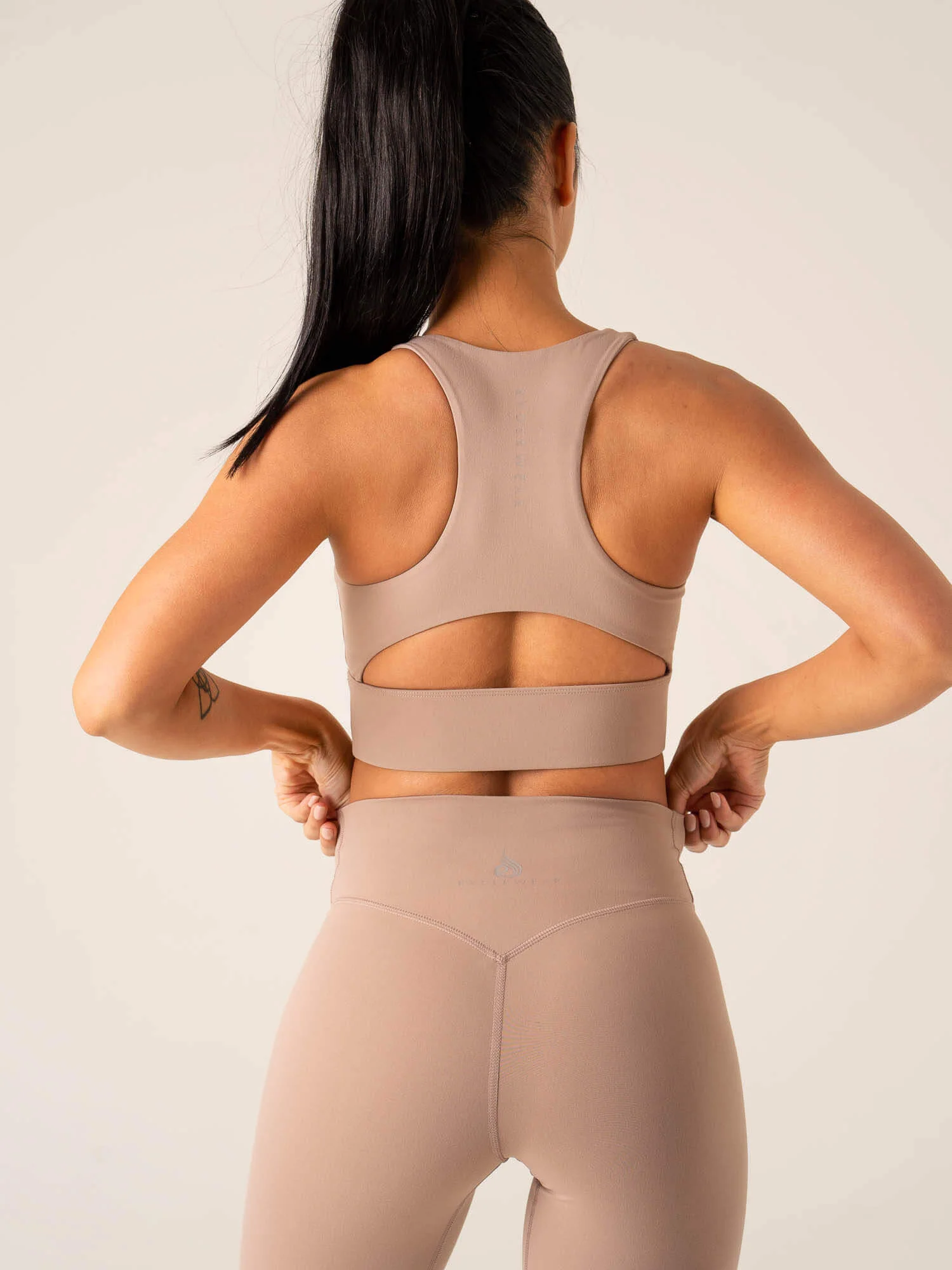 NKD Arch Sports Bra - Taupe - Image 7