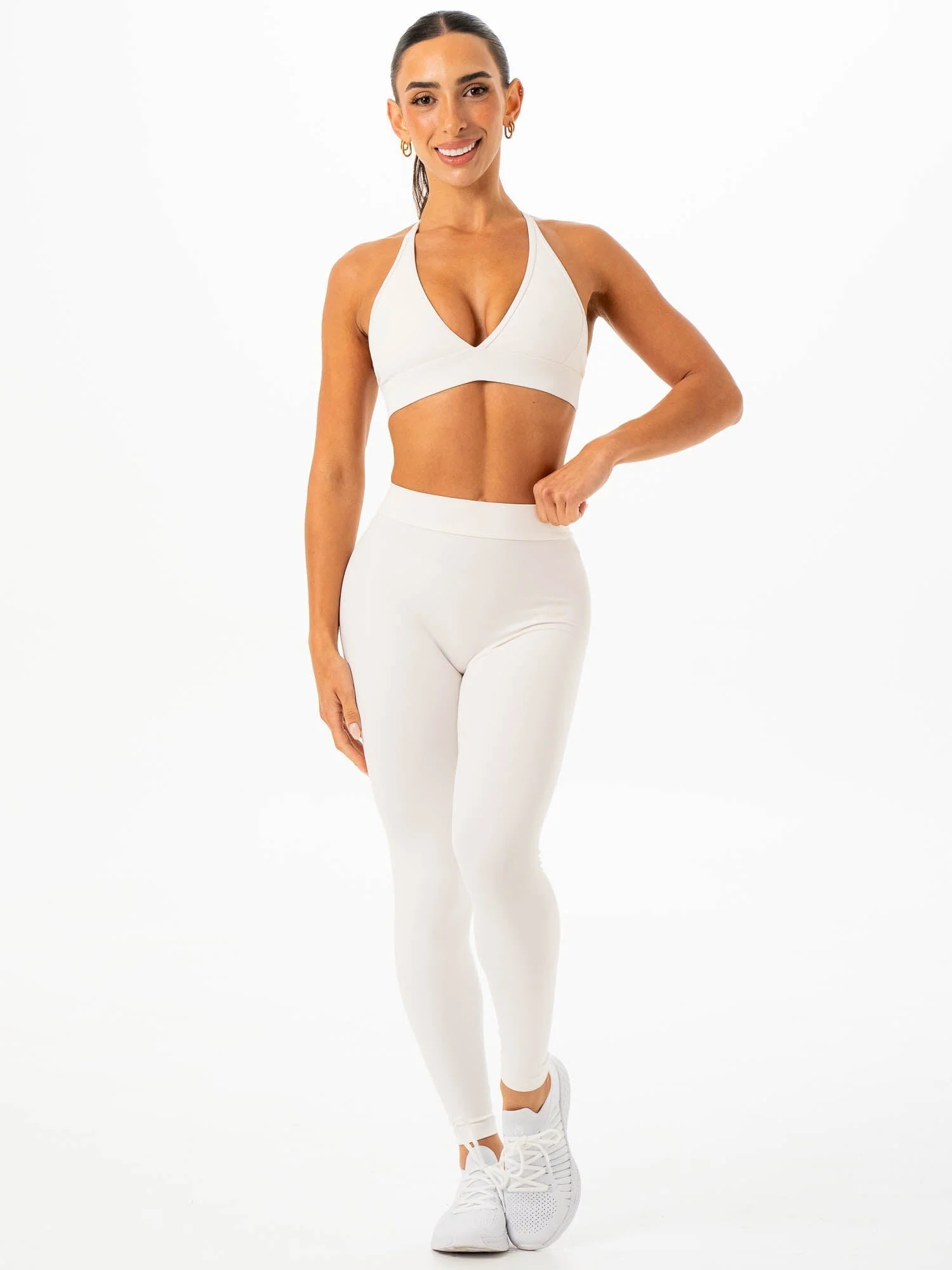 NKD Contrast Halter Bra - Vanilla - Image 5