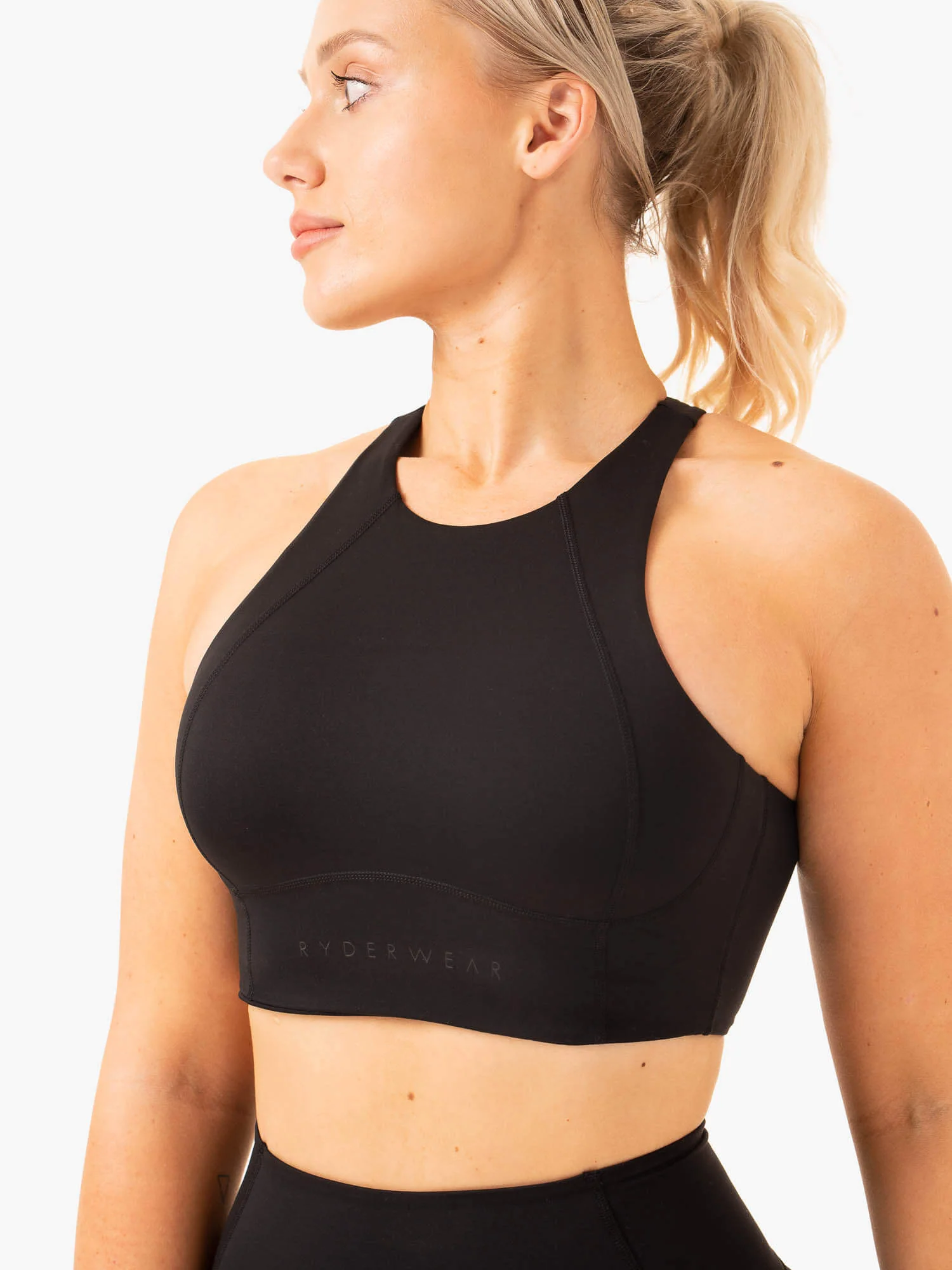 NKD Frame Long Line Sports Bra - Black - Image 5