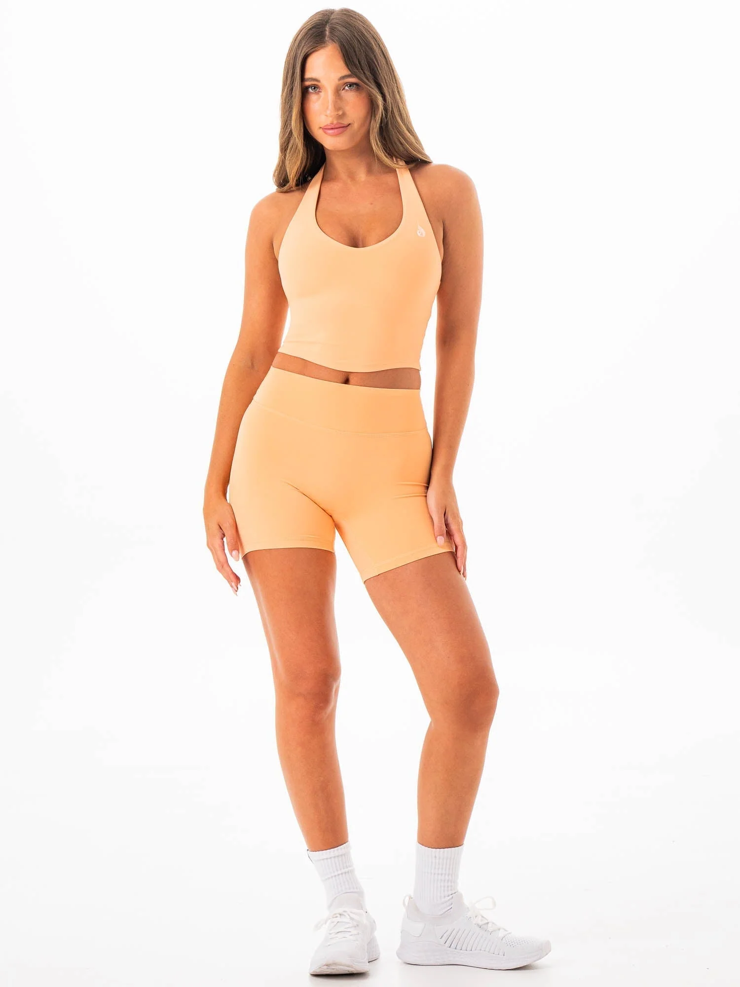 NKD Halter Shelf Tank - Peach - Image 6