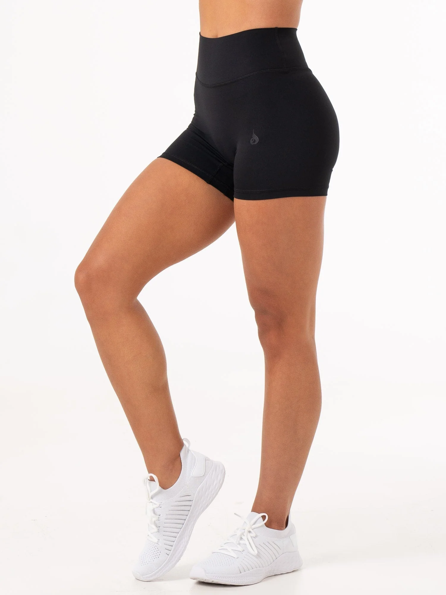 NKD High Waisted Shorts - Black - Image 3