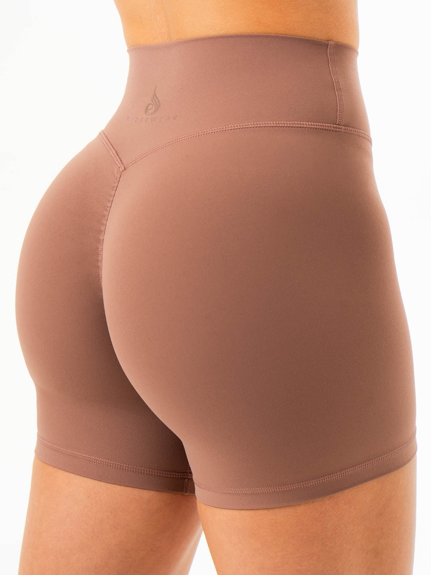 NKD Invisible Scrunch Shorts - Mocha - Image 3