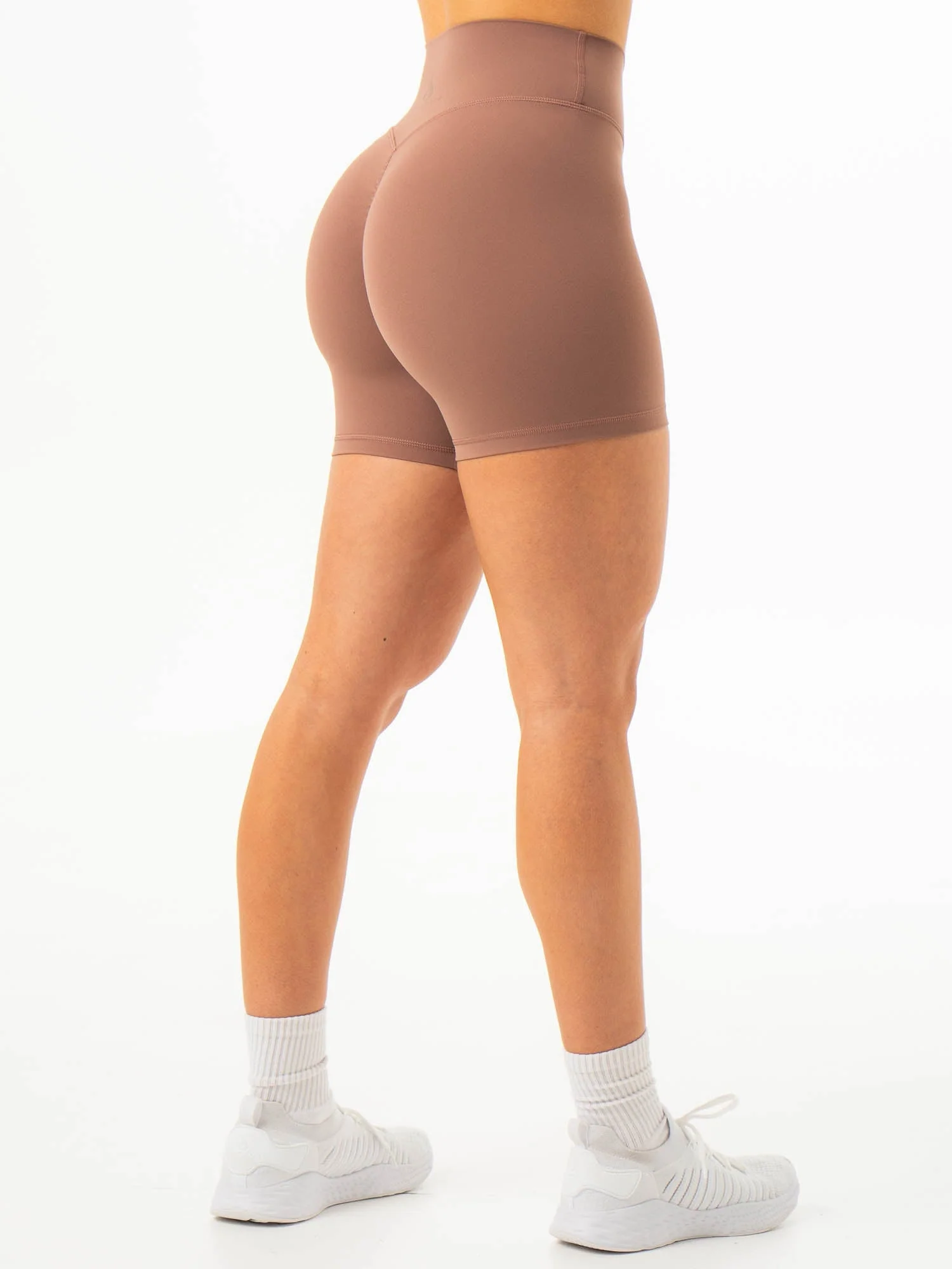 NKD Invisible Scrunch Shorts - Mocha - Image 5