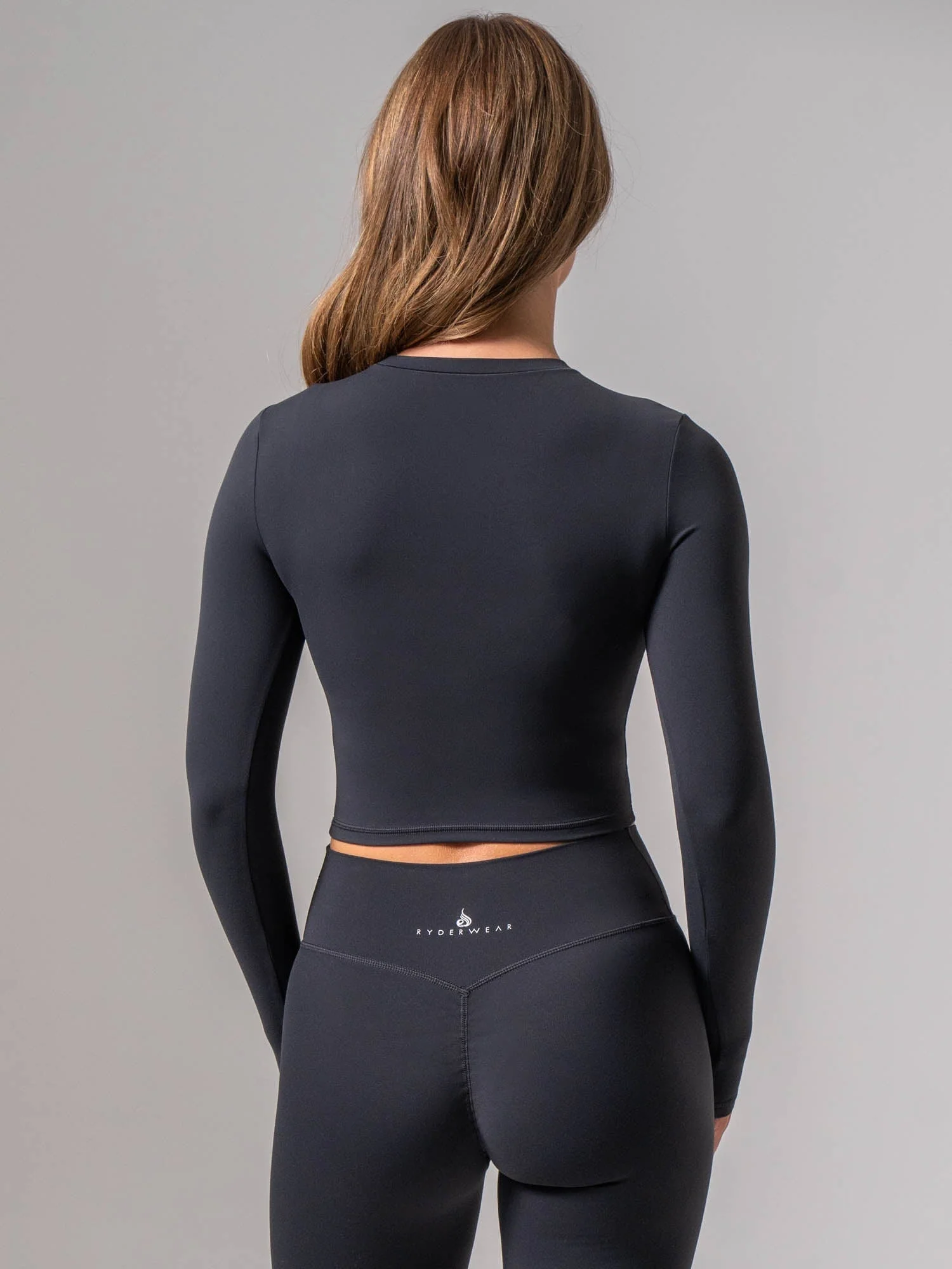NKD Long Sleeve Top - Midnight Black - Image 4