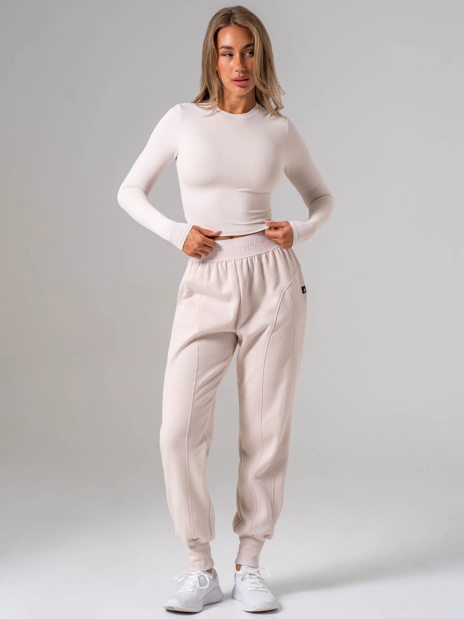 NKD Long Sleeve Top - Oatmeal - Image 6