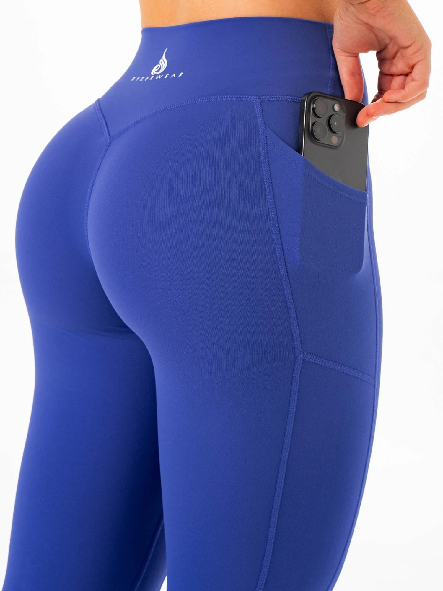 NKD Pocket Leggings - Cobalt - Image 2