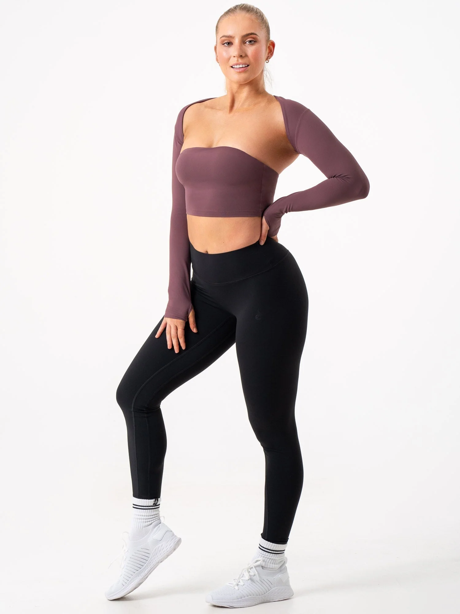 NKD Strapless Tank Bra - Plum - Image 4