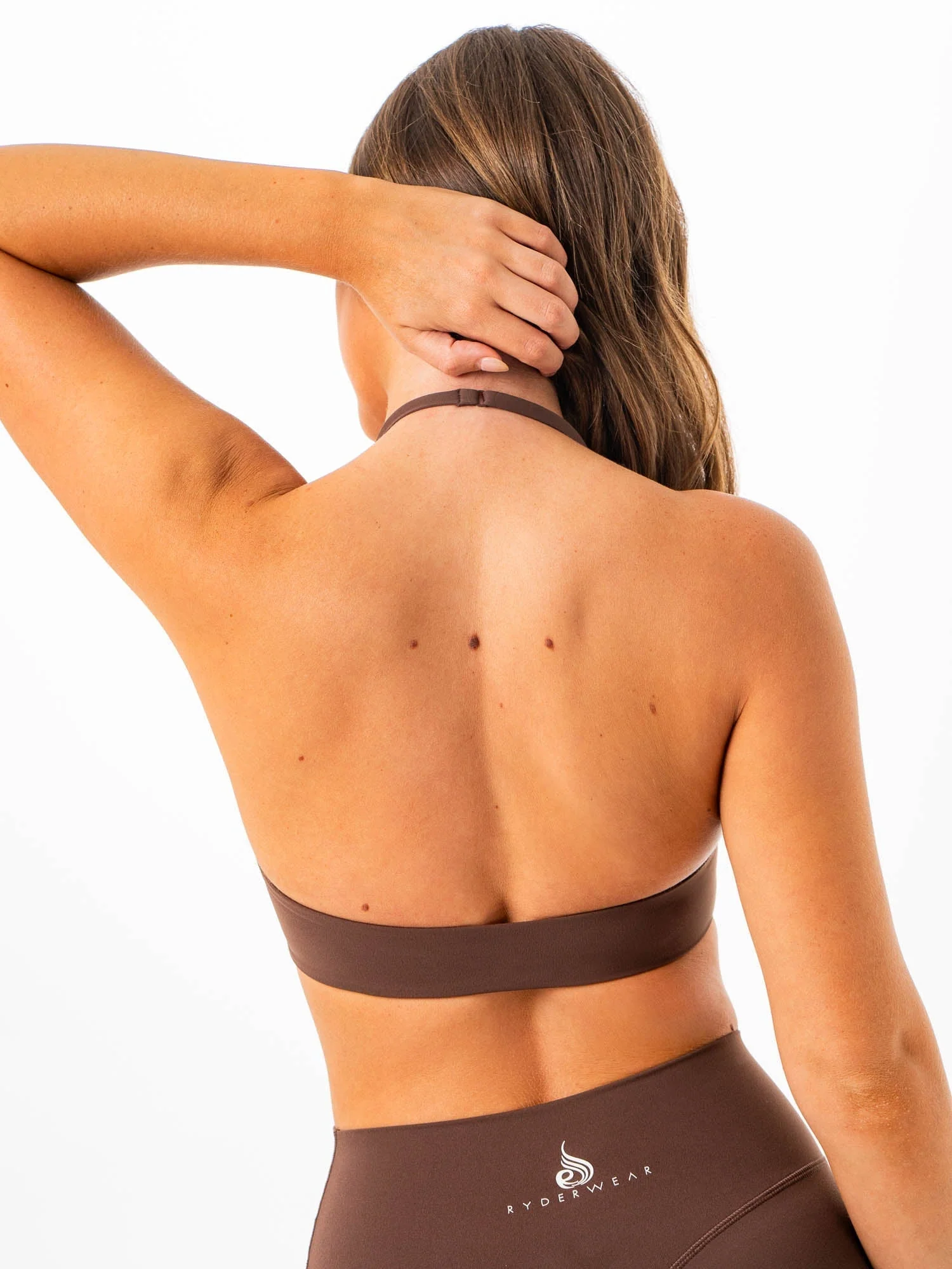 NKD Sweetheart Halter Bra - Chocolate - Image 4