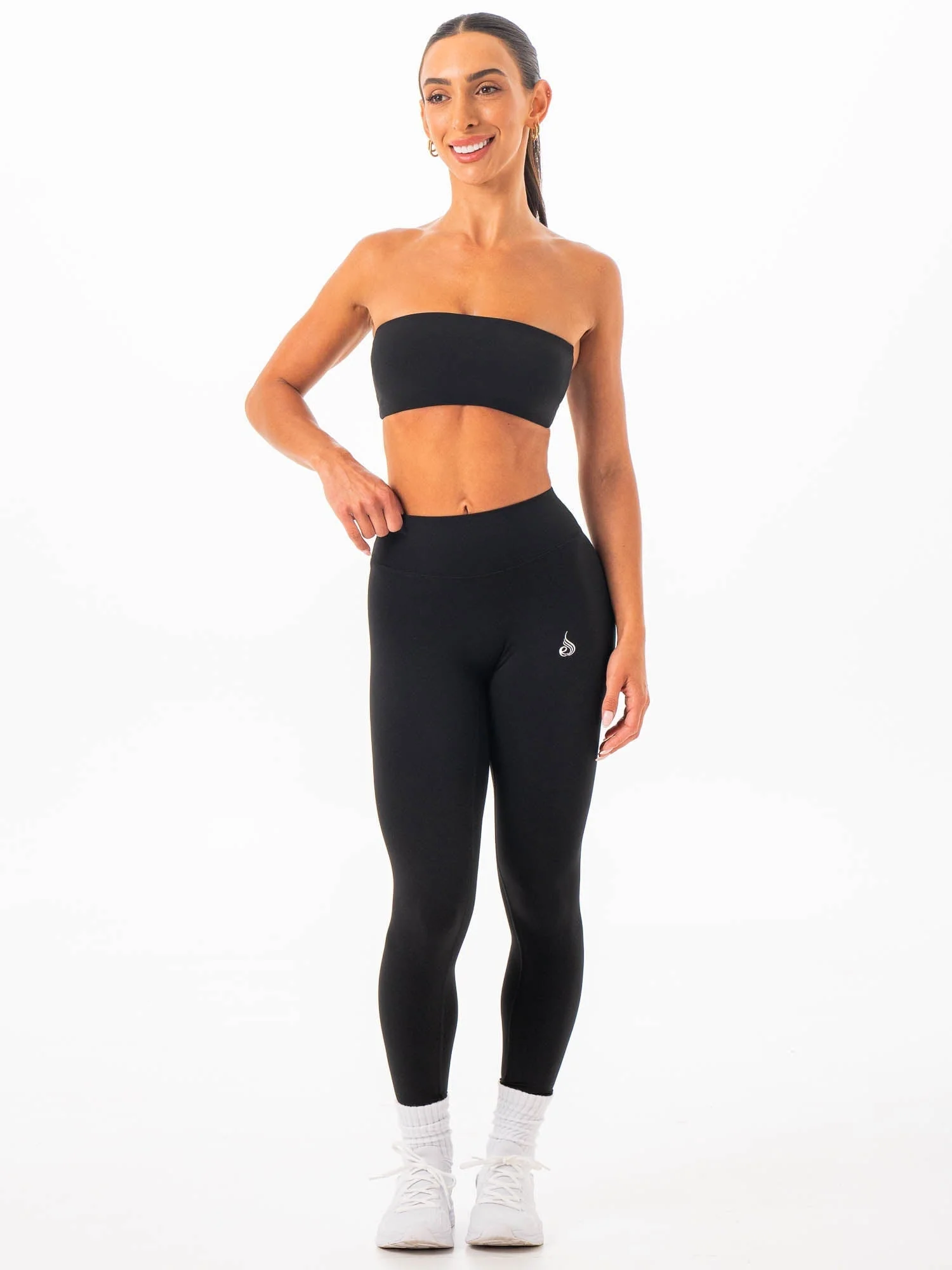 NKD Twist Bandeau - Black - Image 6