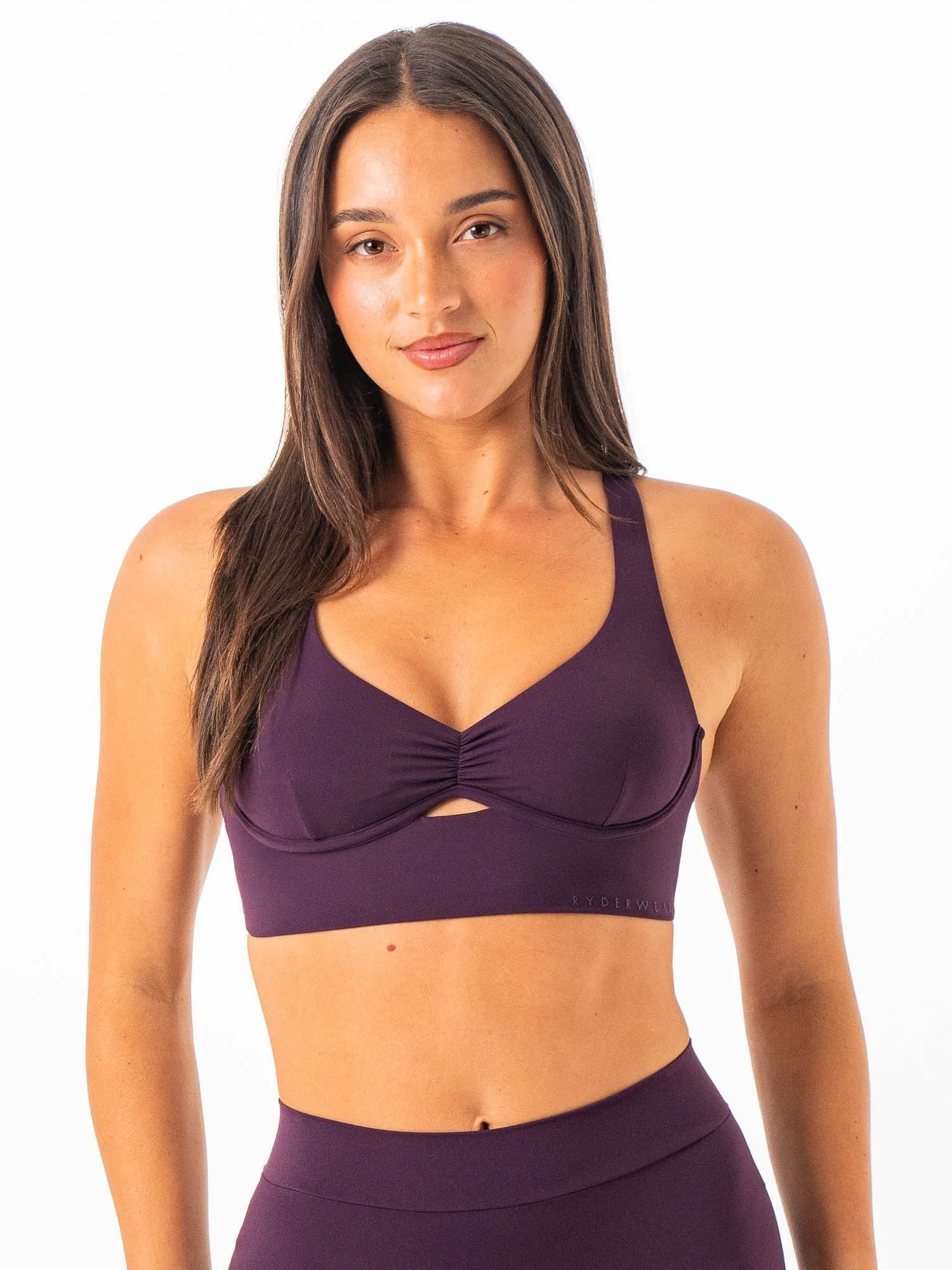 NKD Underwire Bra - Merlot