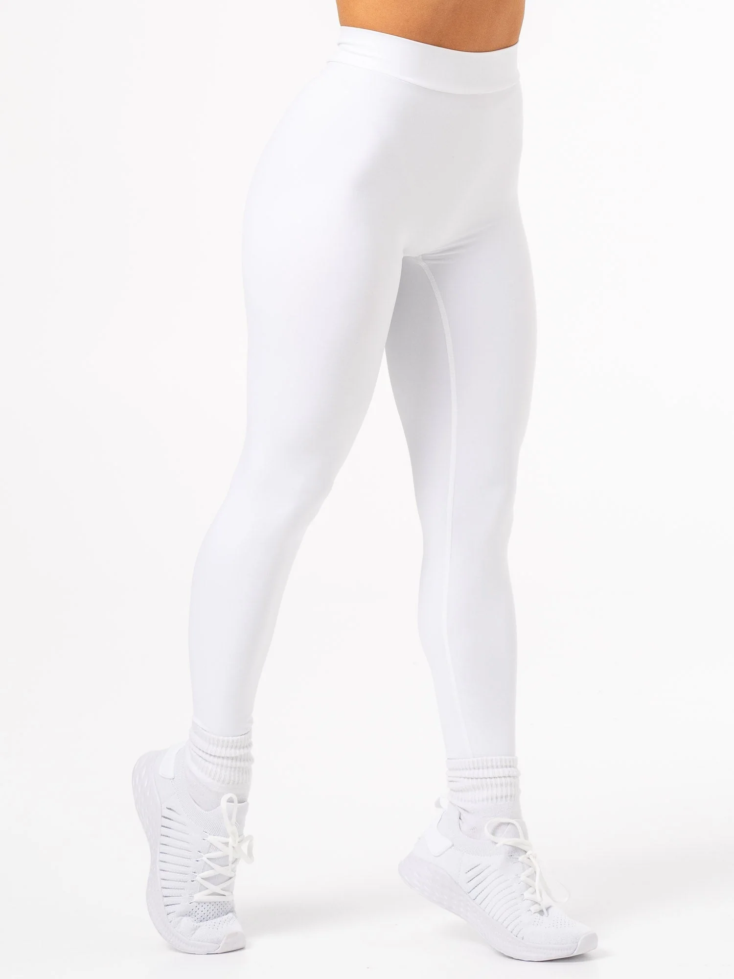 NKD V Scrunch Leggings - White - Image 5
