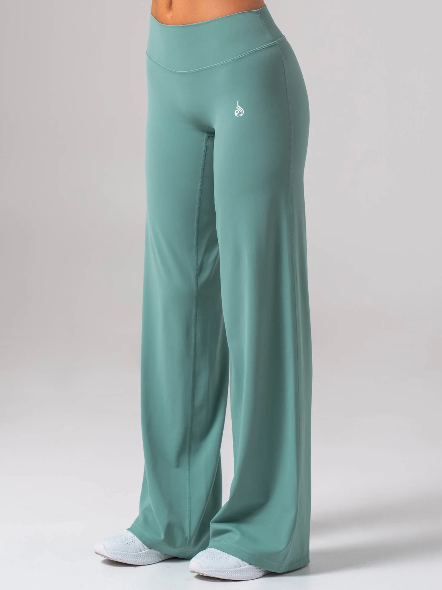 NKD Wide Legging - Aquamarine - Image 2