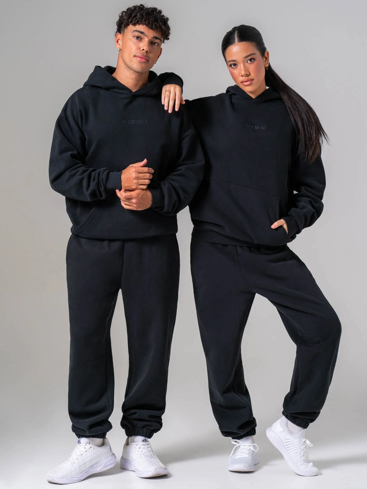 Plush Hoodie - Black