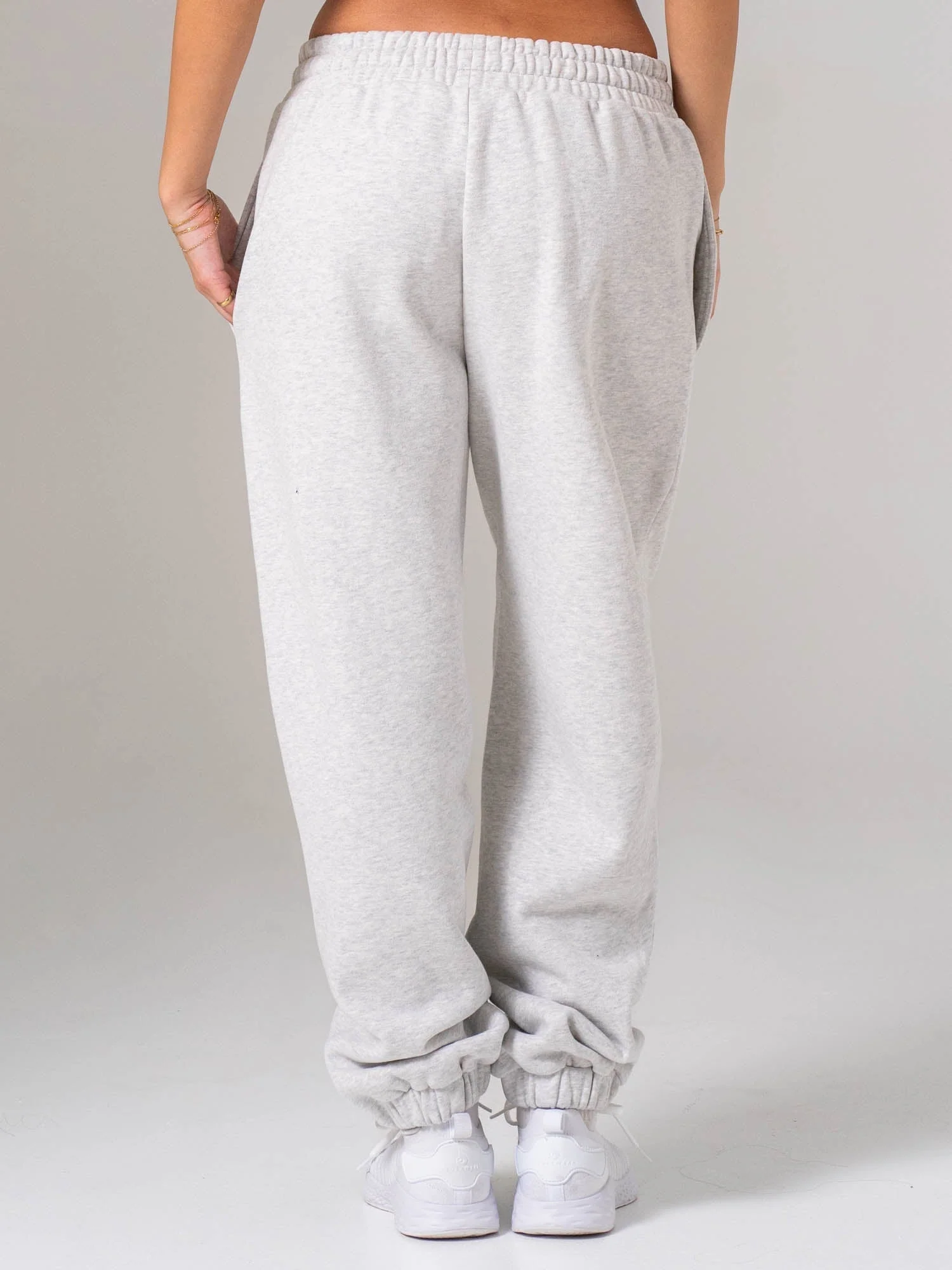 Plush Trackpant - Snow Marl - Image 3