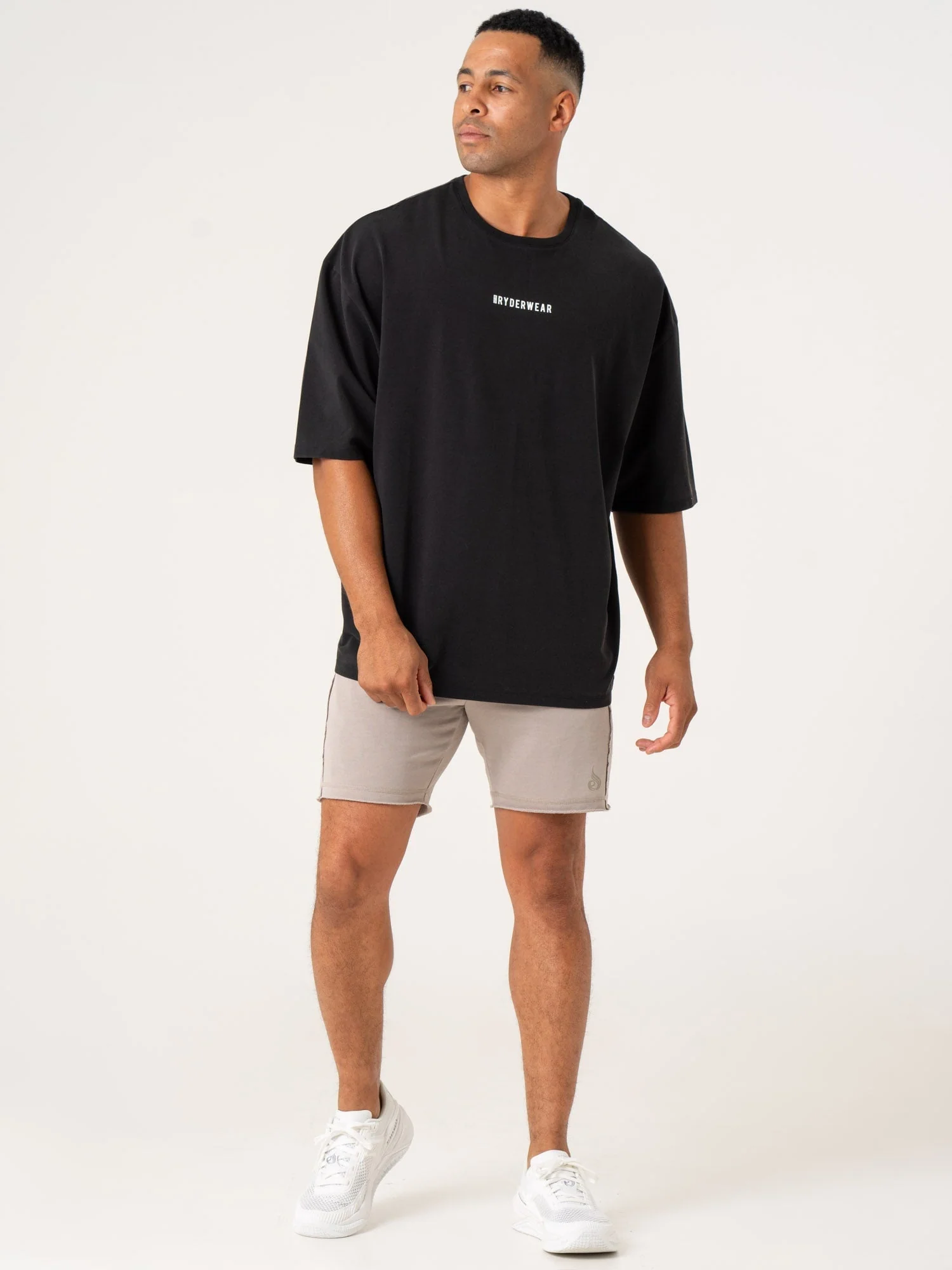Pursuit Oversized T-Shirt - Black Stonewash - Image 5