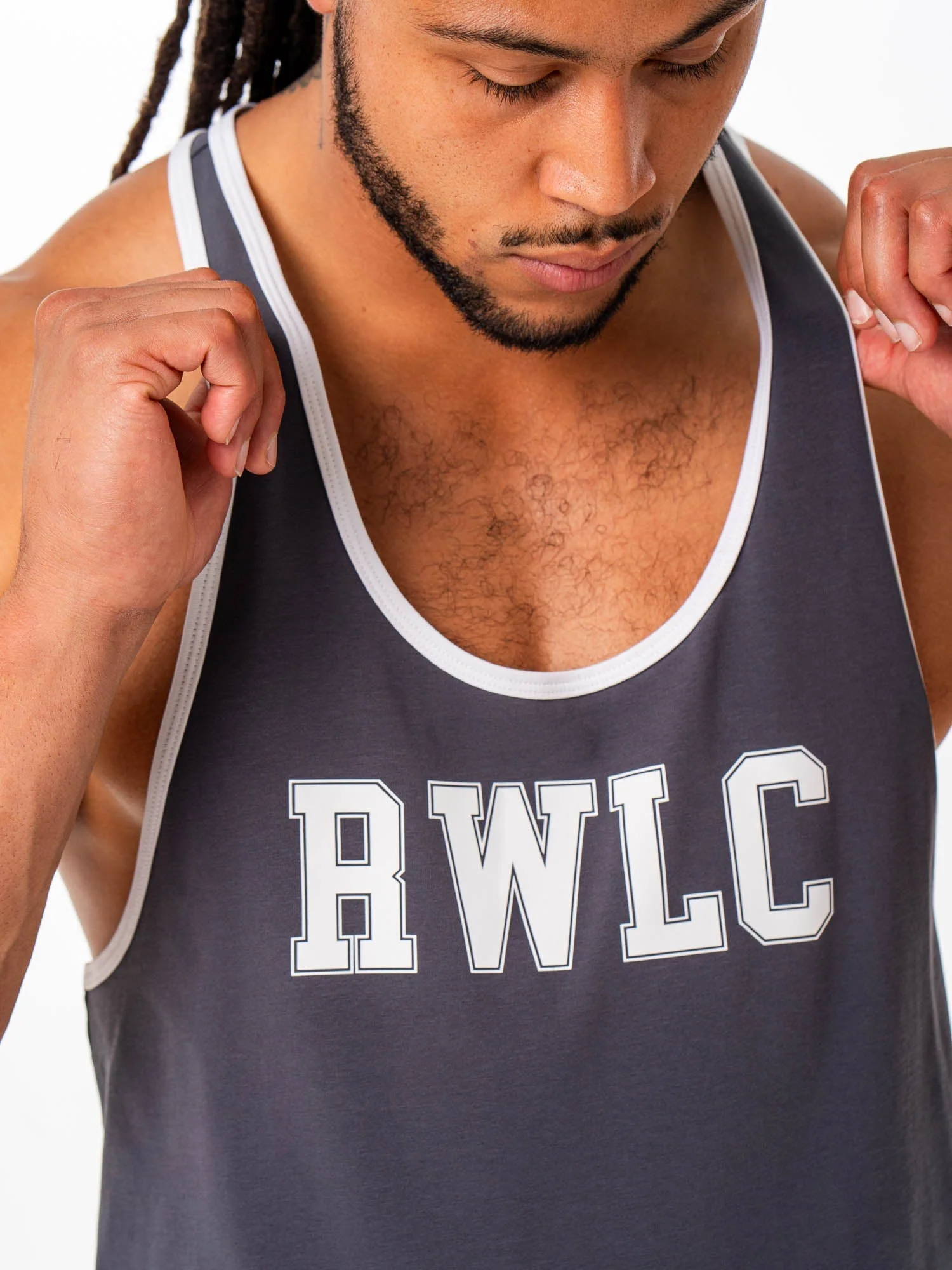 RWLC Stringer T-back - Charcoal - Image 2