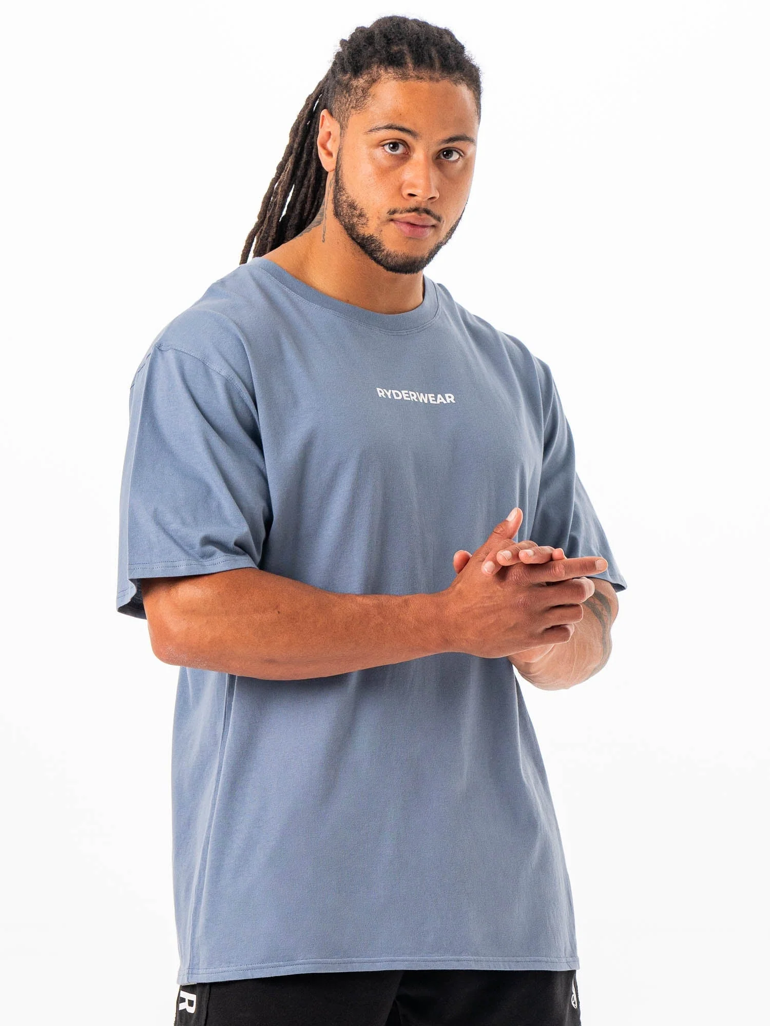 Ryderwear Oversized Tshirt - Steel Blue - Image 3