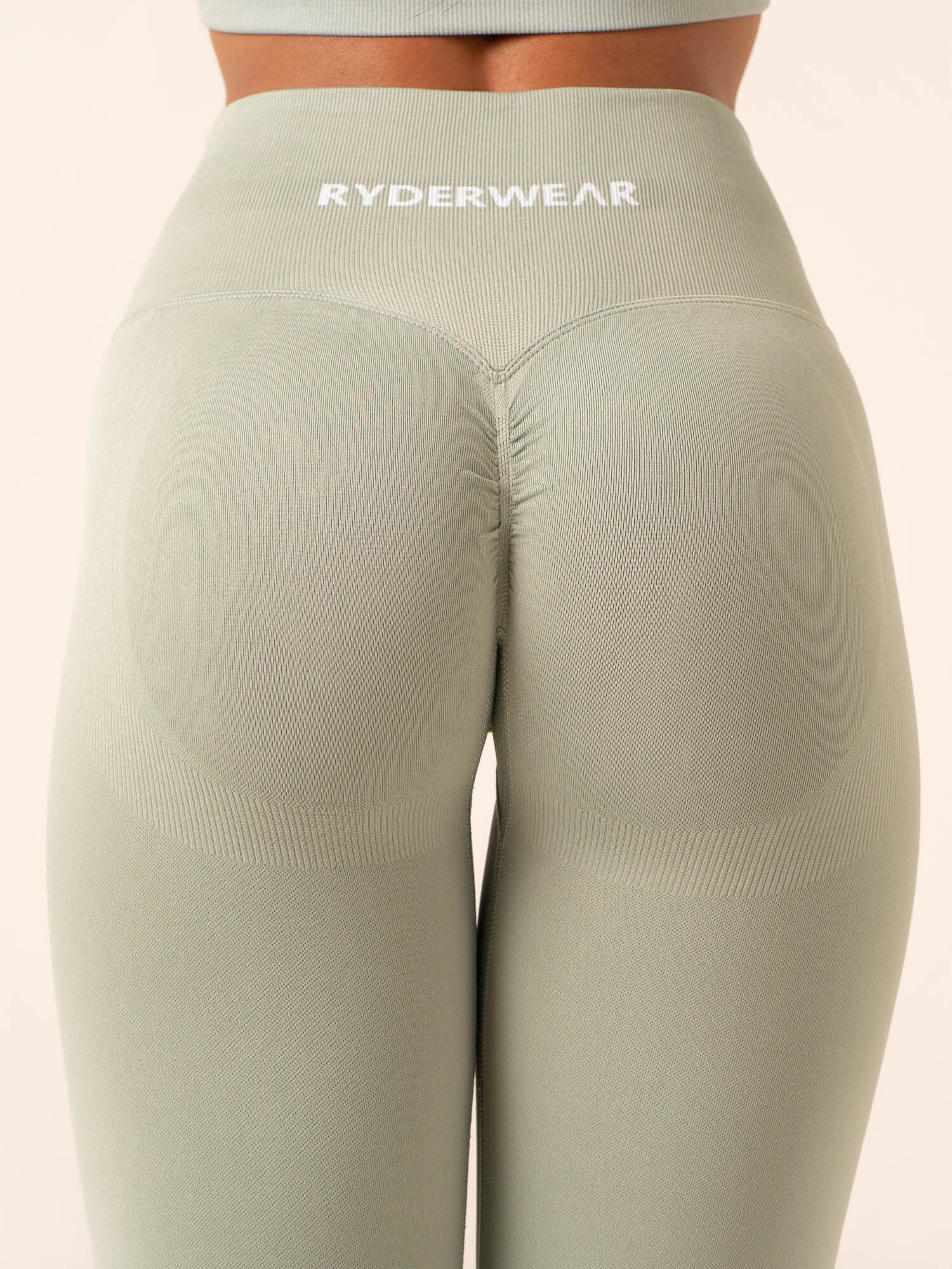 Lift BBL Scrunch Seamless Leggings - Sage - Image 3