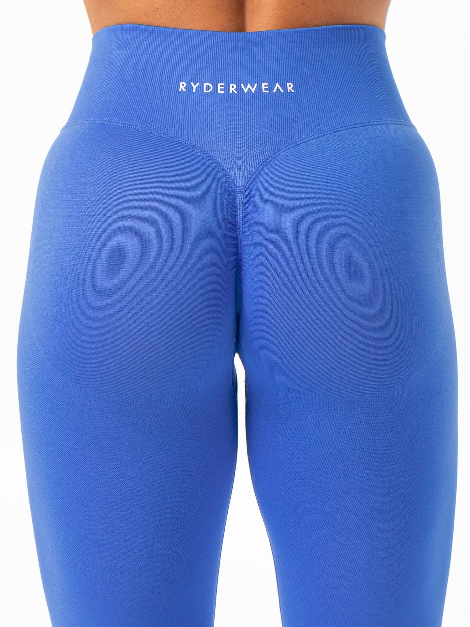 Sculpt Seamless Leggings - Electric Blue - Image 3